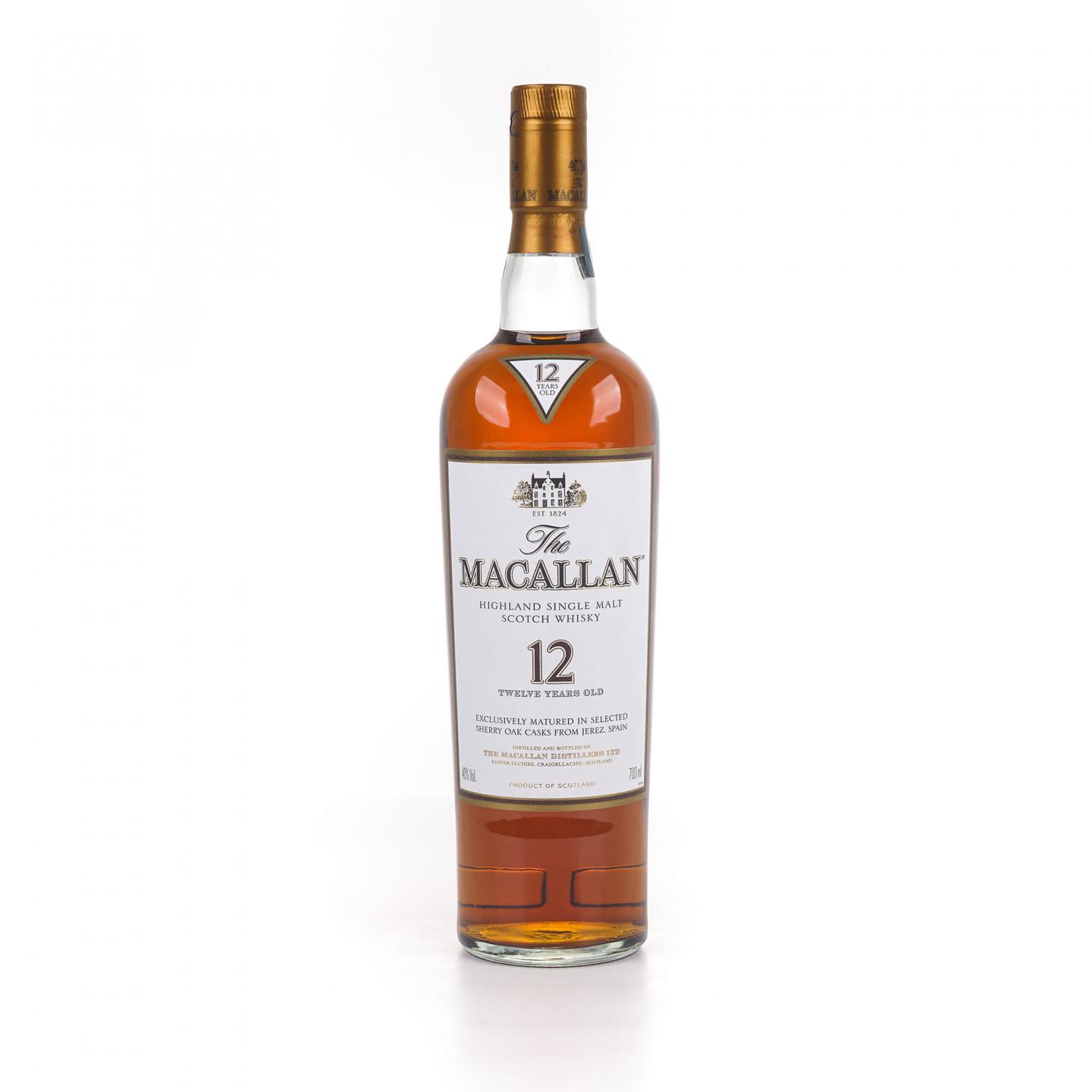 Macallan 麦卡伦 12年 雪莉桶 700ml