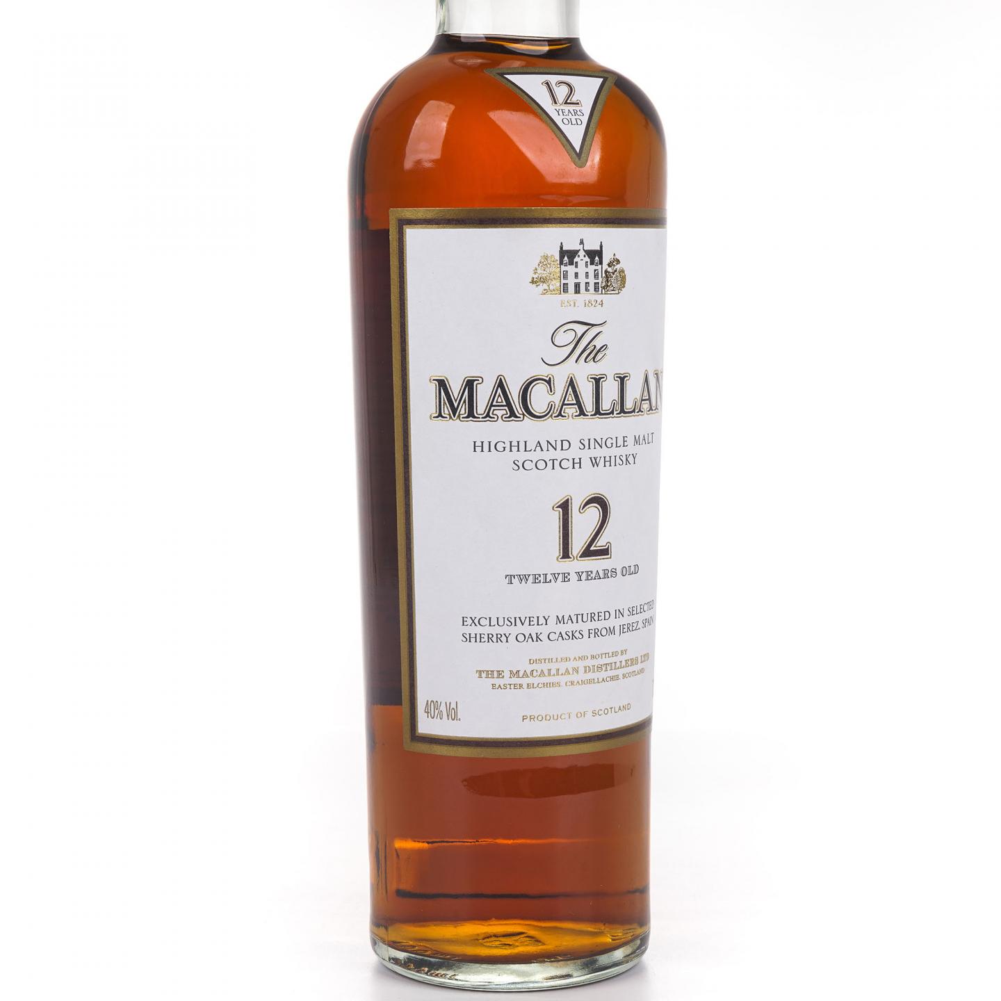 Macallan 麦卡伦 12年 雪莉桶 700ml