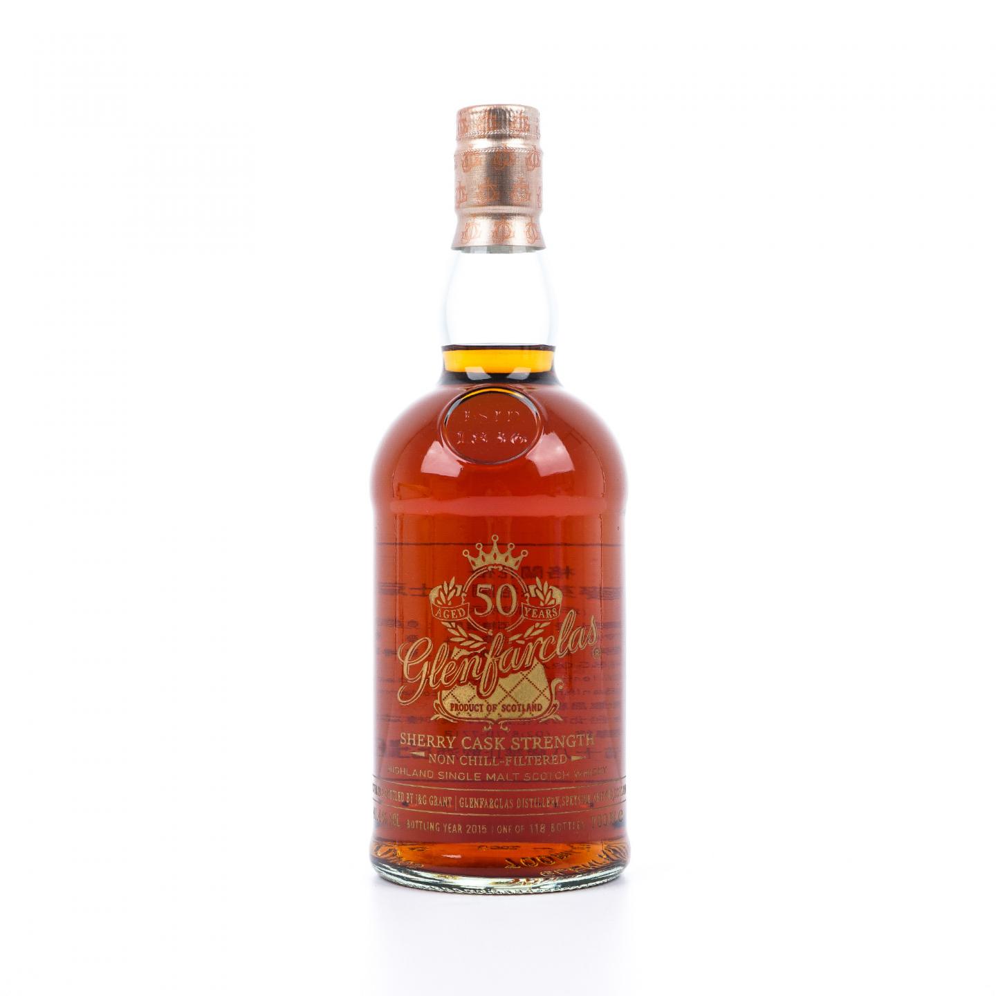 Glenfarclas 格兰花格 50年 2015 雪莉桶强 台湾限定 700ml
