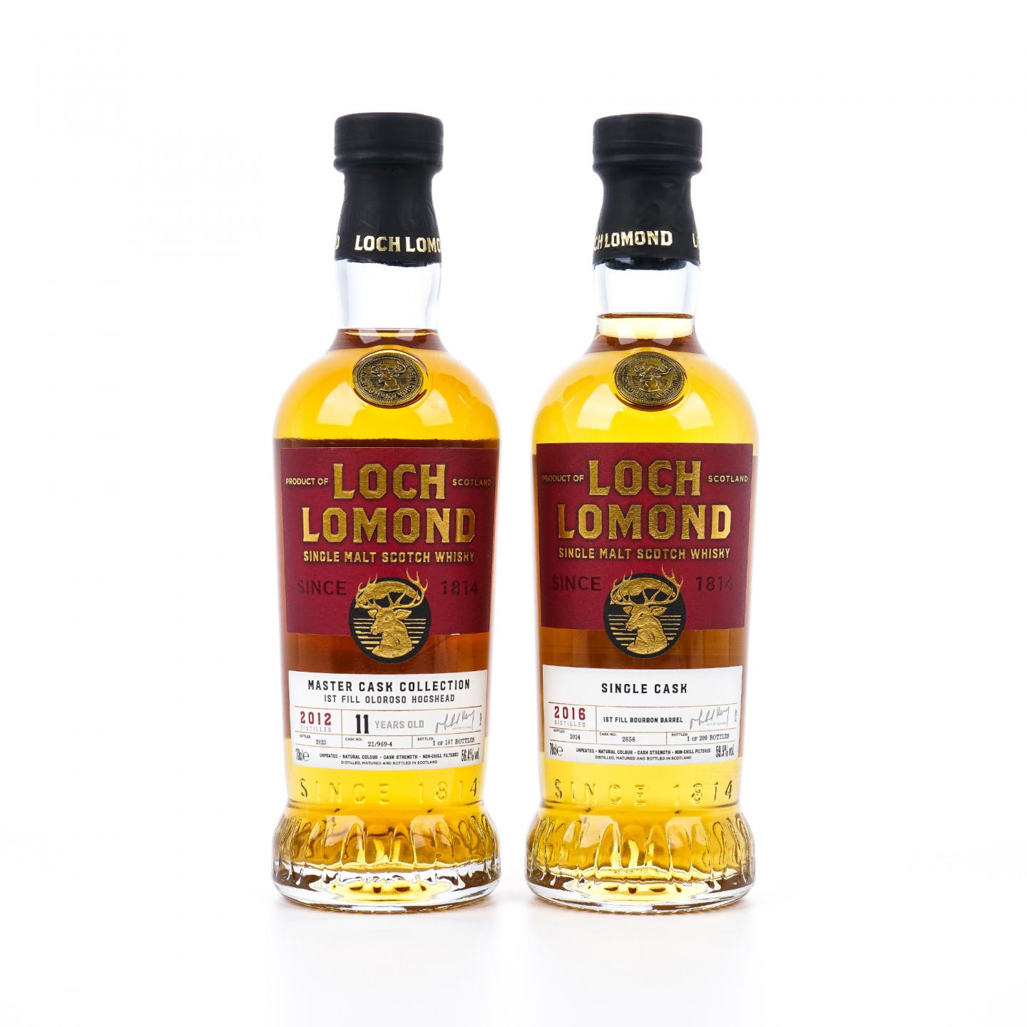 Loch Lomond 罗曼湖 2012/2016 行货 2瓶组