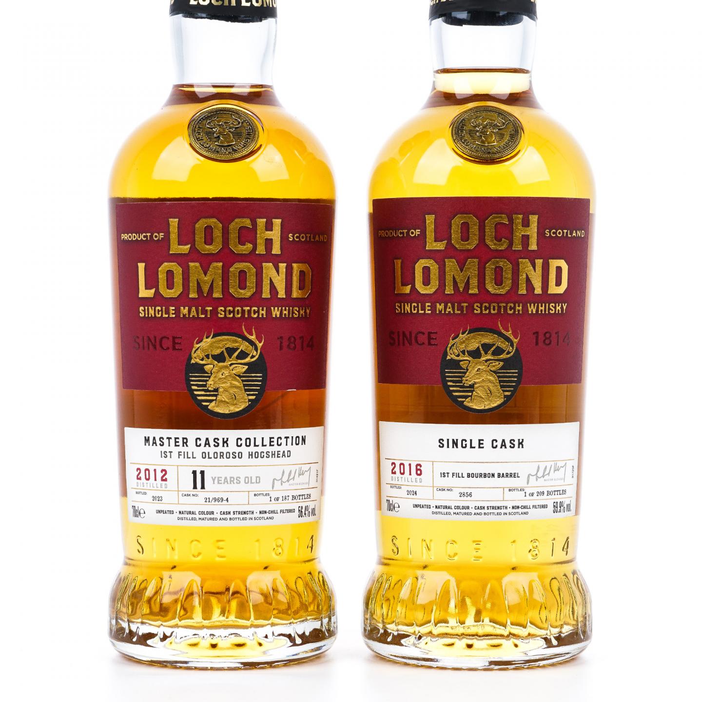 Loch Lomond 罗曼湖 2012/2016 行货 2瓶组