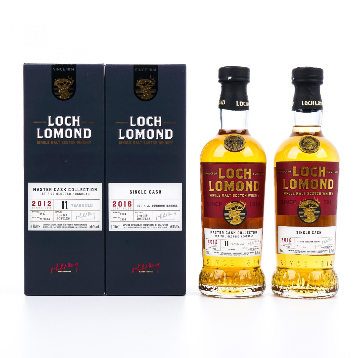 Loch Lomond 罗曼湖 2012/2016 大师选桶/单桶 行货 2瓶组