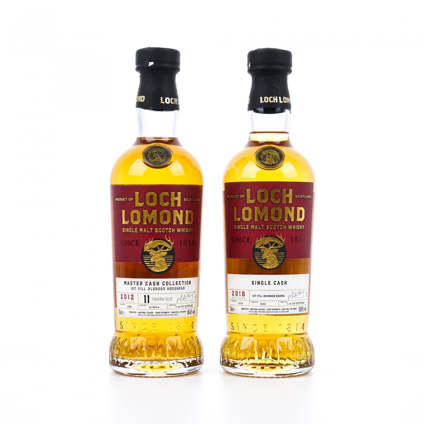 Loch Lomond 罗曼湖 2012/2016 大师选桶/单桶 行货 2瓶组
