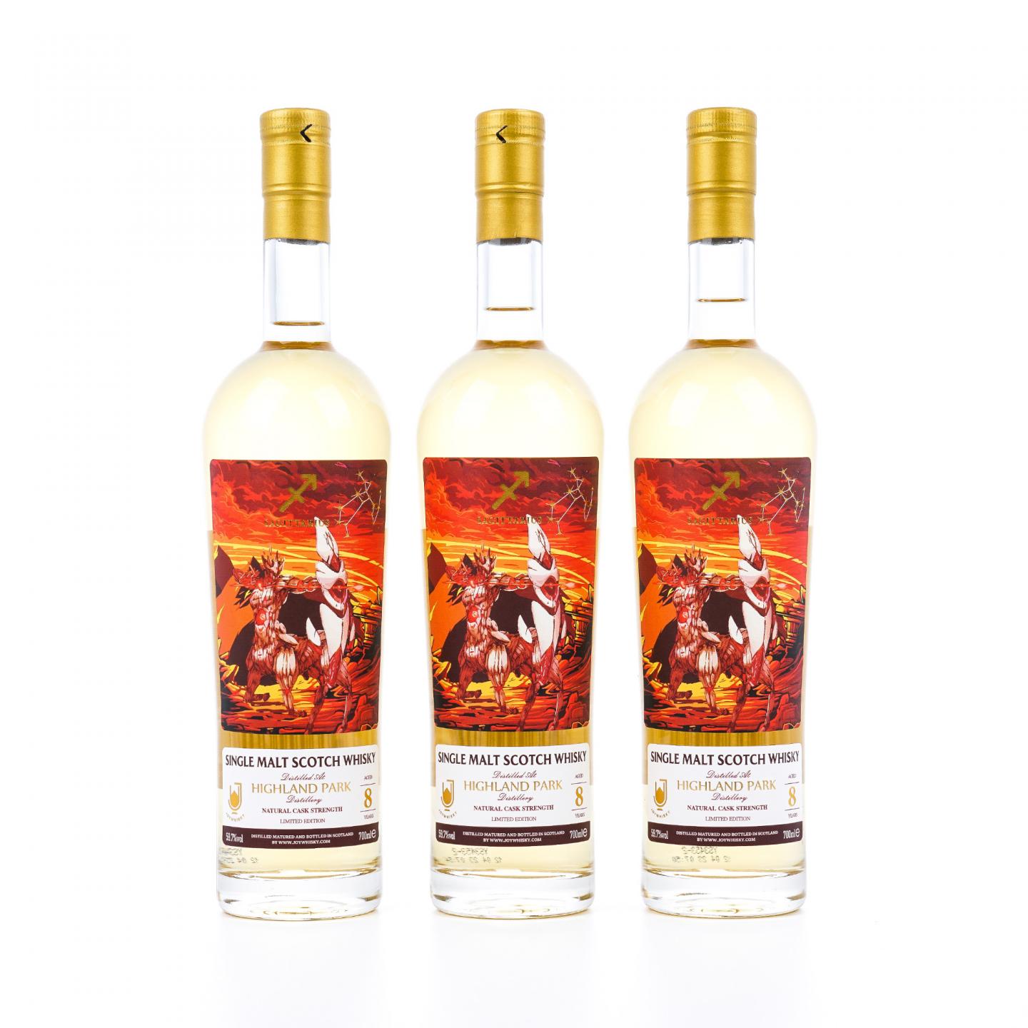 Highland Park 高原骑士 8年 2023 射手座 樽享原桶定制 行货 3瓶组