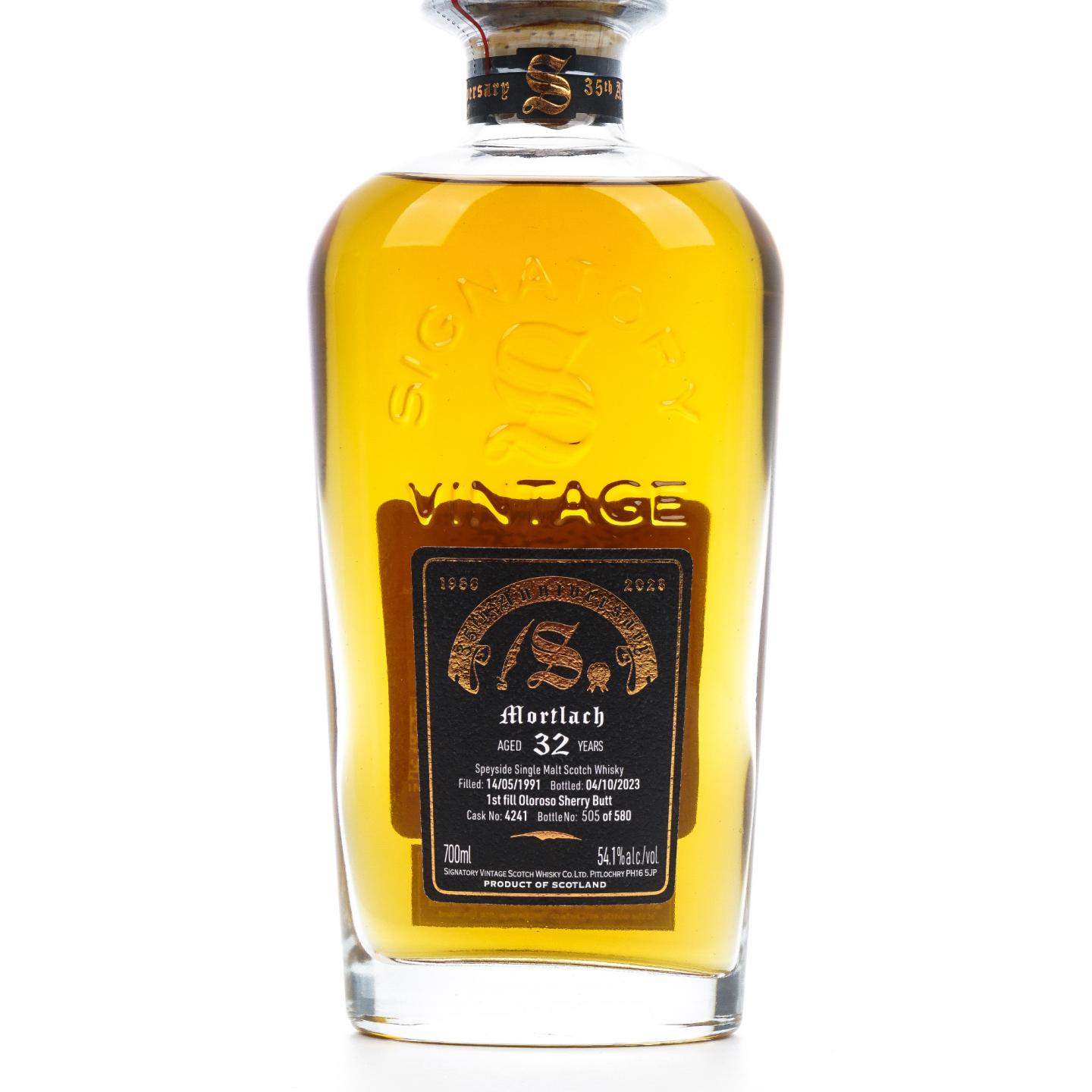 Mortlach 慕赫 32年 1991-2023 SV 雪莉桶#4241