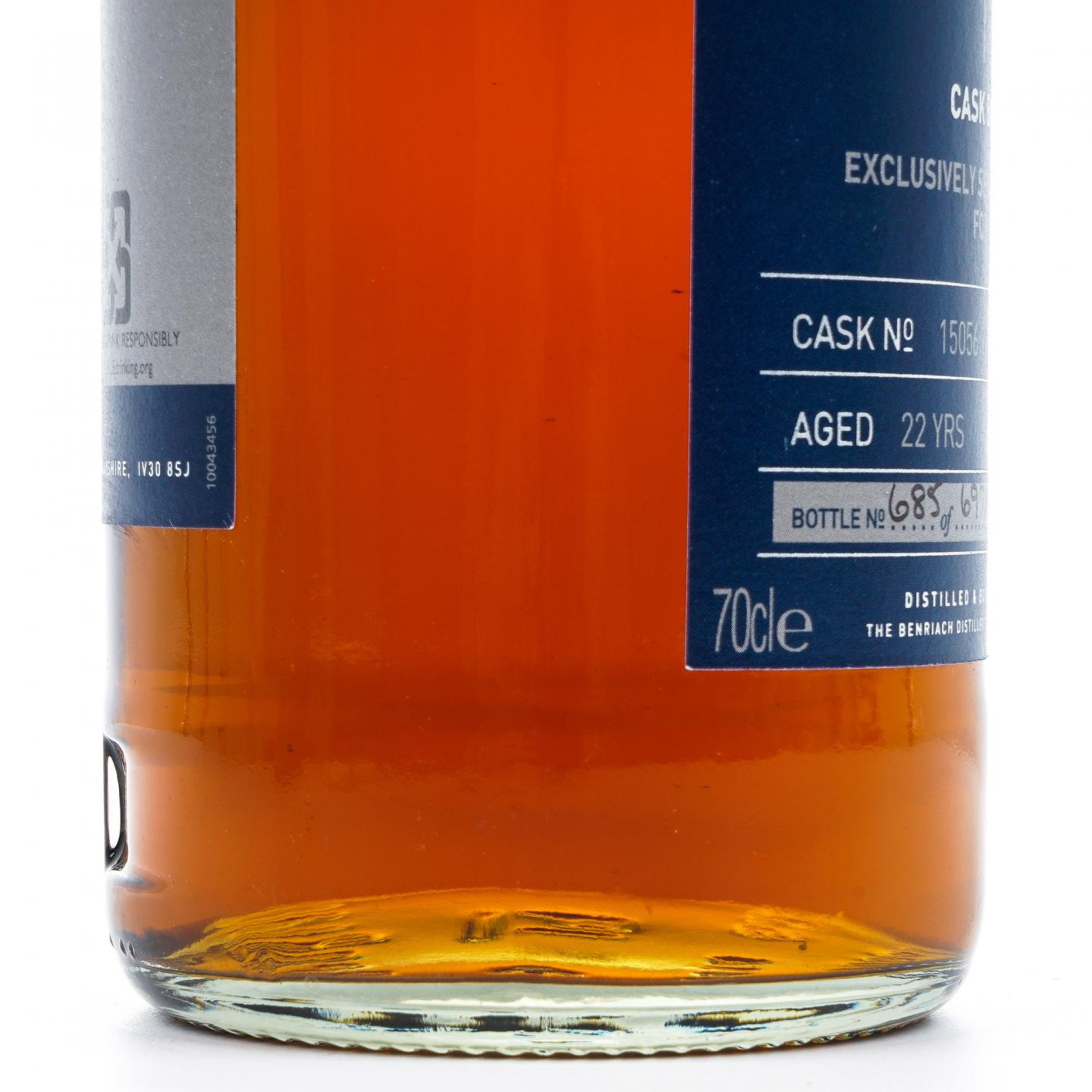 BenRiach 本利亚克 22年 1997-2019 雪莉单桶#15056