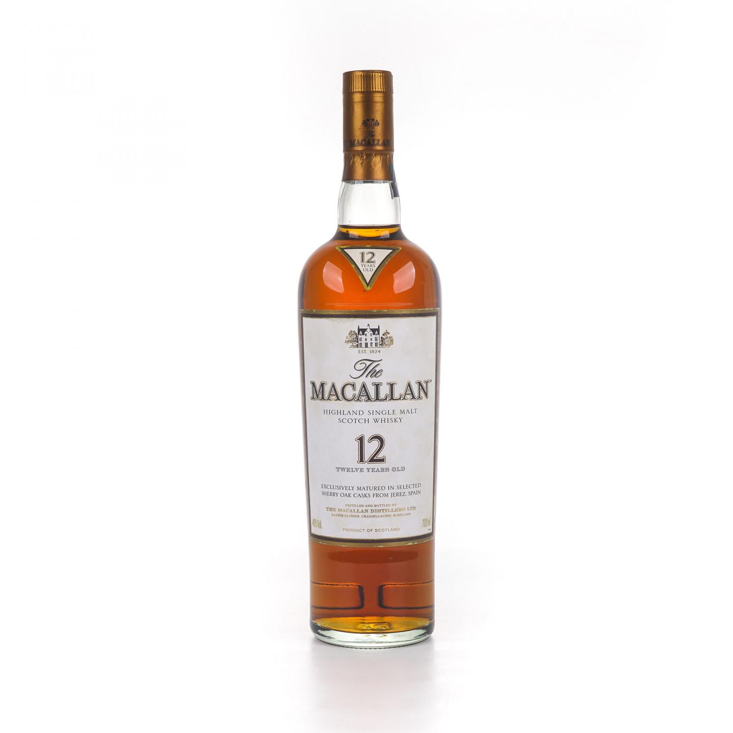 Macallan 麦卡伦 12年 雪莉桶 700ml