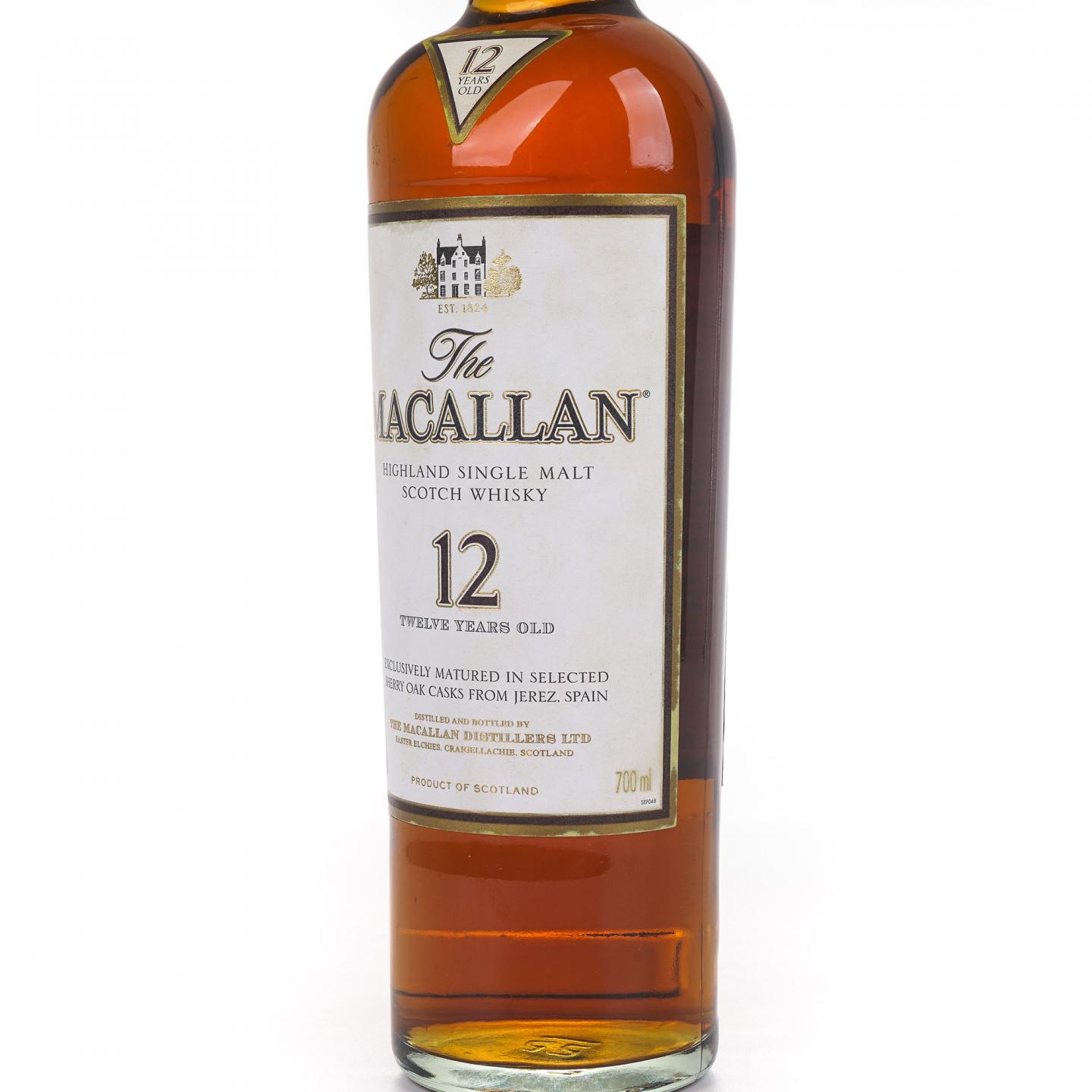 Macallan 麦卡伦 12年 雪莉桶 700ml