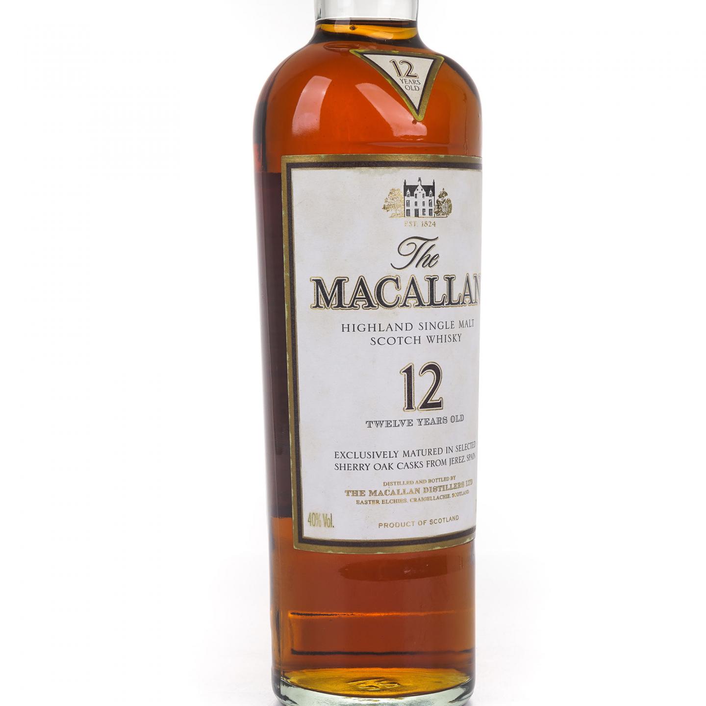 Macallan 麦卡伦 12年 雪莉桶 700ml