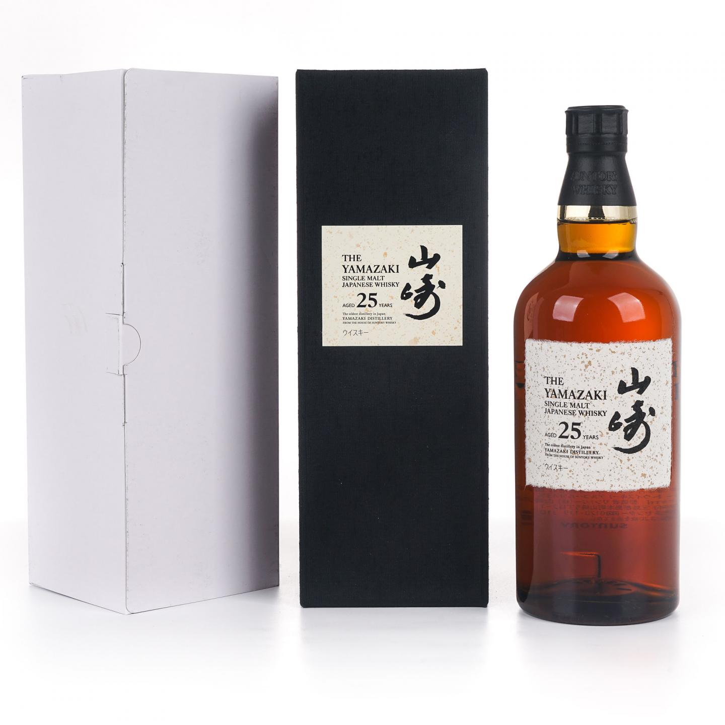 山崎 25年 新版 礼盒 43%Vol.