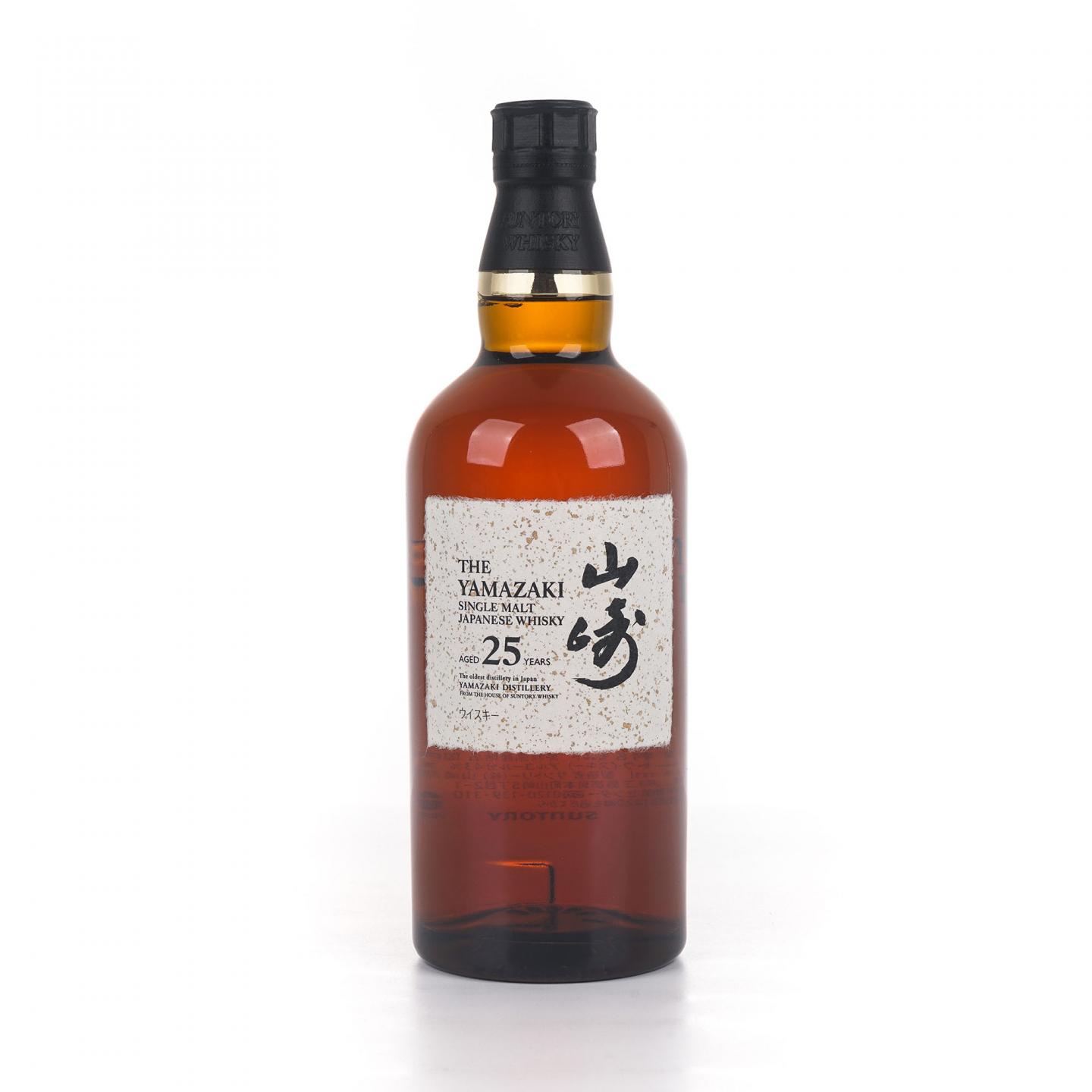 山崎 25年 新版 礼盒 43%Vol.
