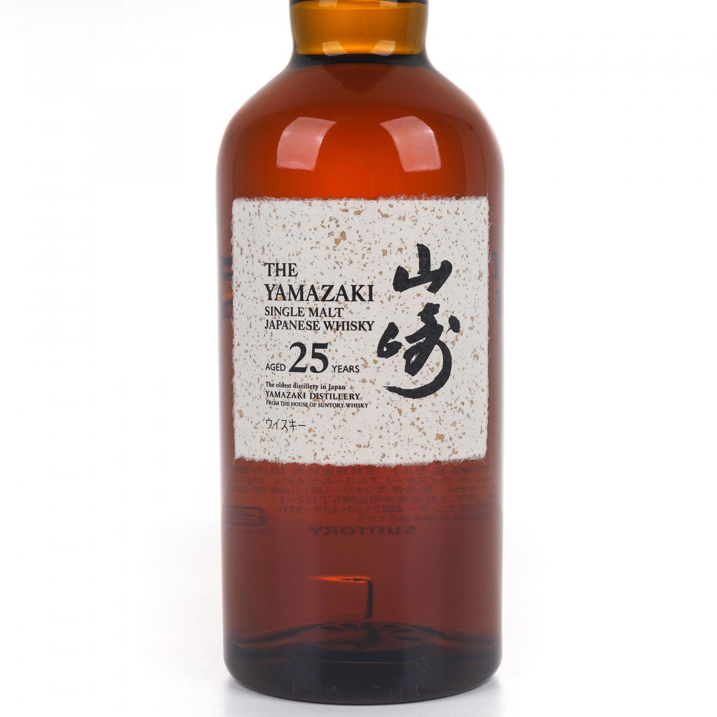 山崎 25年 新版 礼盒 43%Vol.