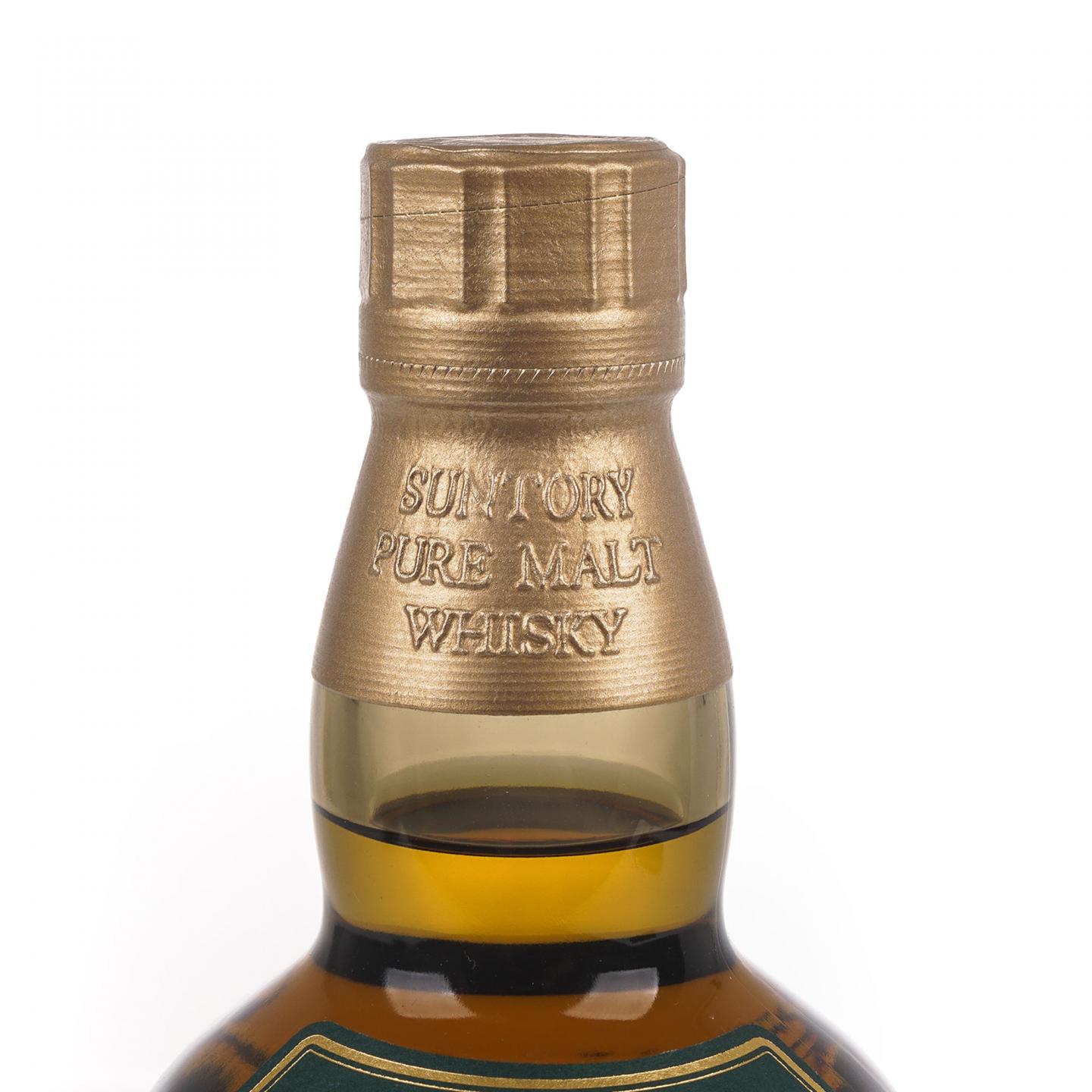 山崎 10年 金花标 绿标 Pure Malt