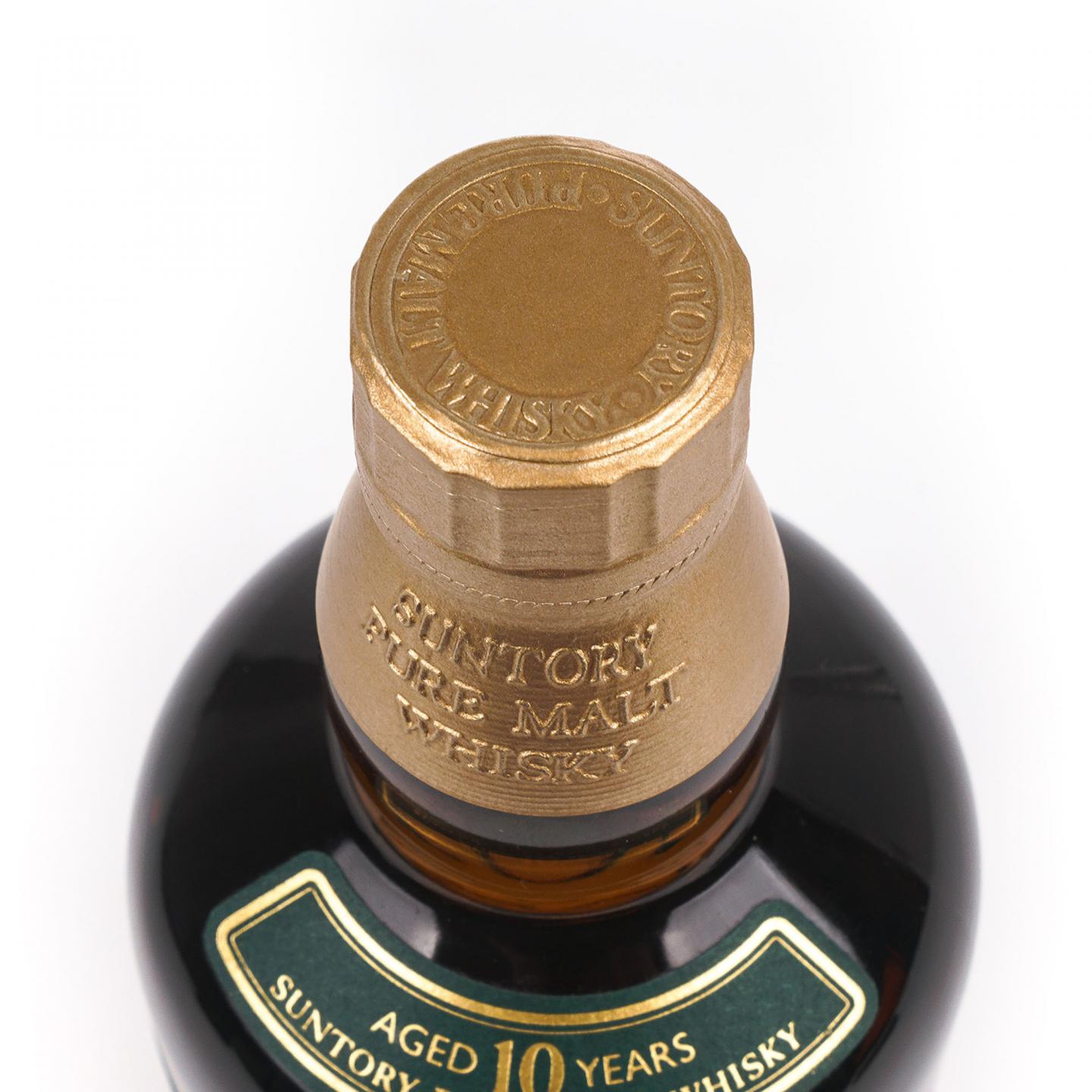 山崎 10年 金花标 绿标 Pure Malt