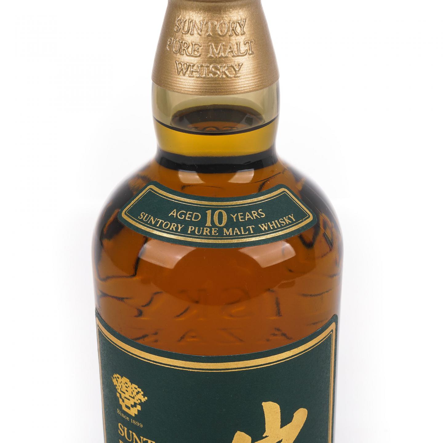 山崎 10年 金花标 绿标 Pure Malt