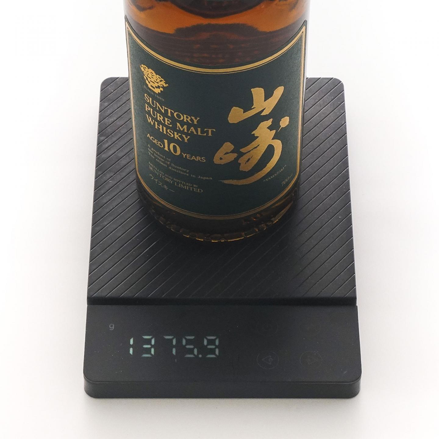 山崎 10年 金花标 绿标 Pure Malt