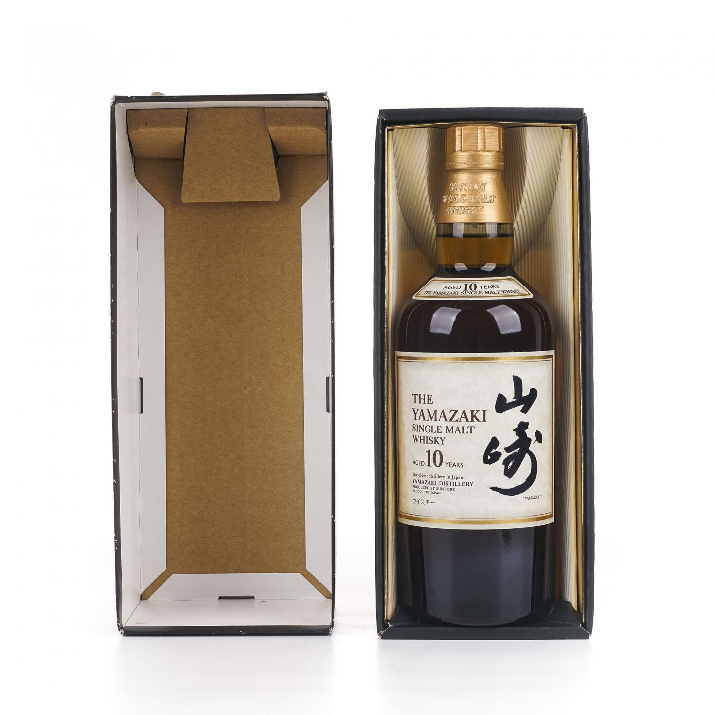 山崎 10年 金花头