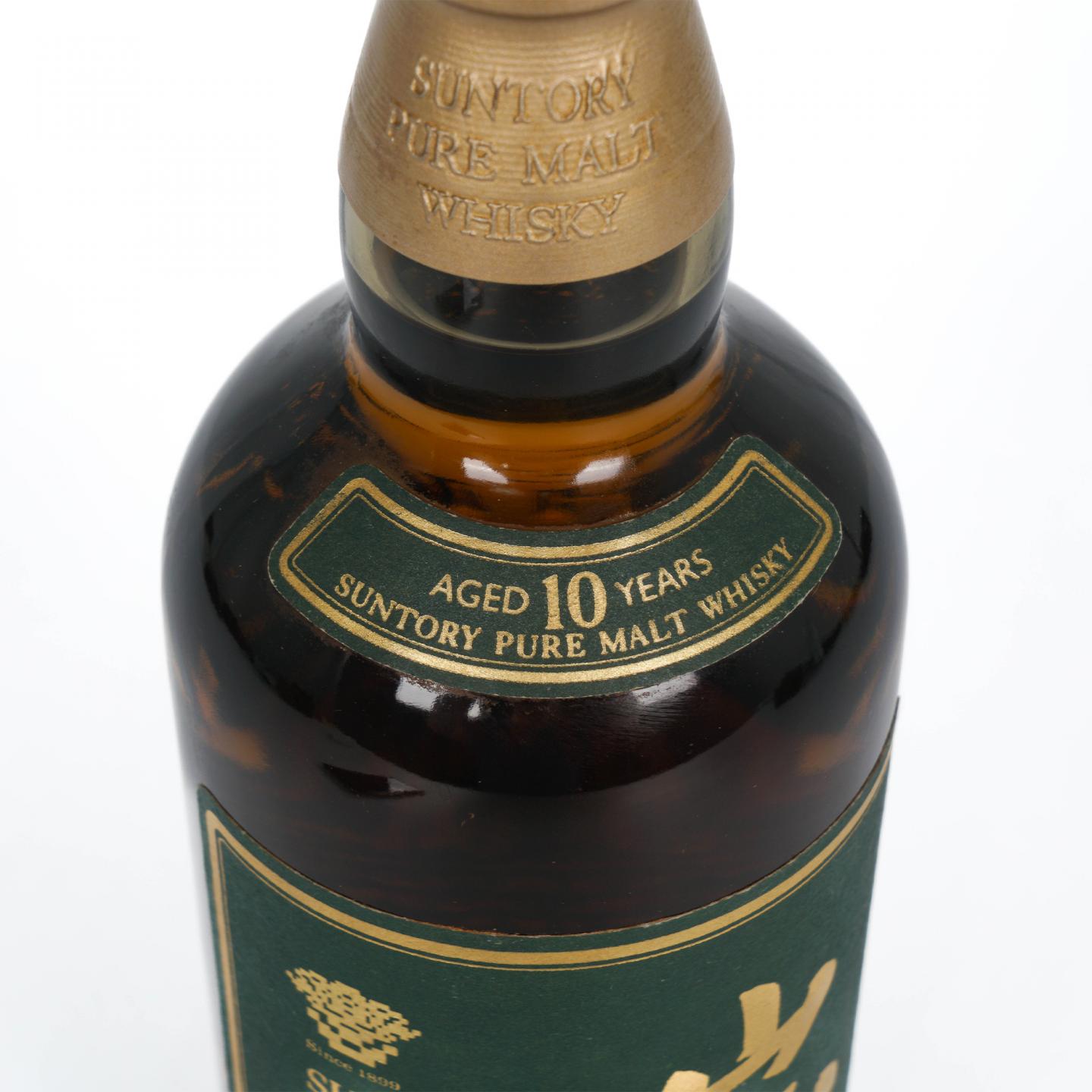山崎 10年 金花标 绿标 Pure Malt 750ML