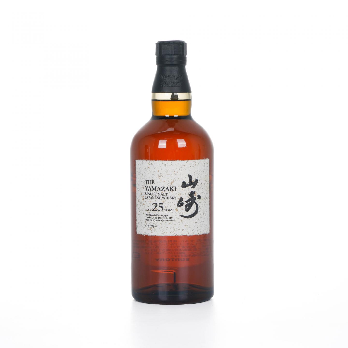 山崎 25年 新版 礼盒 700ml