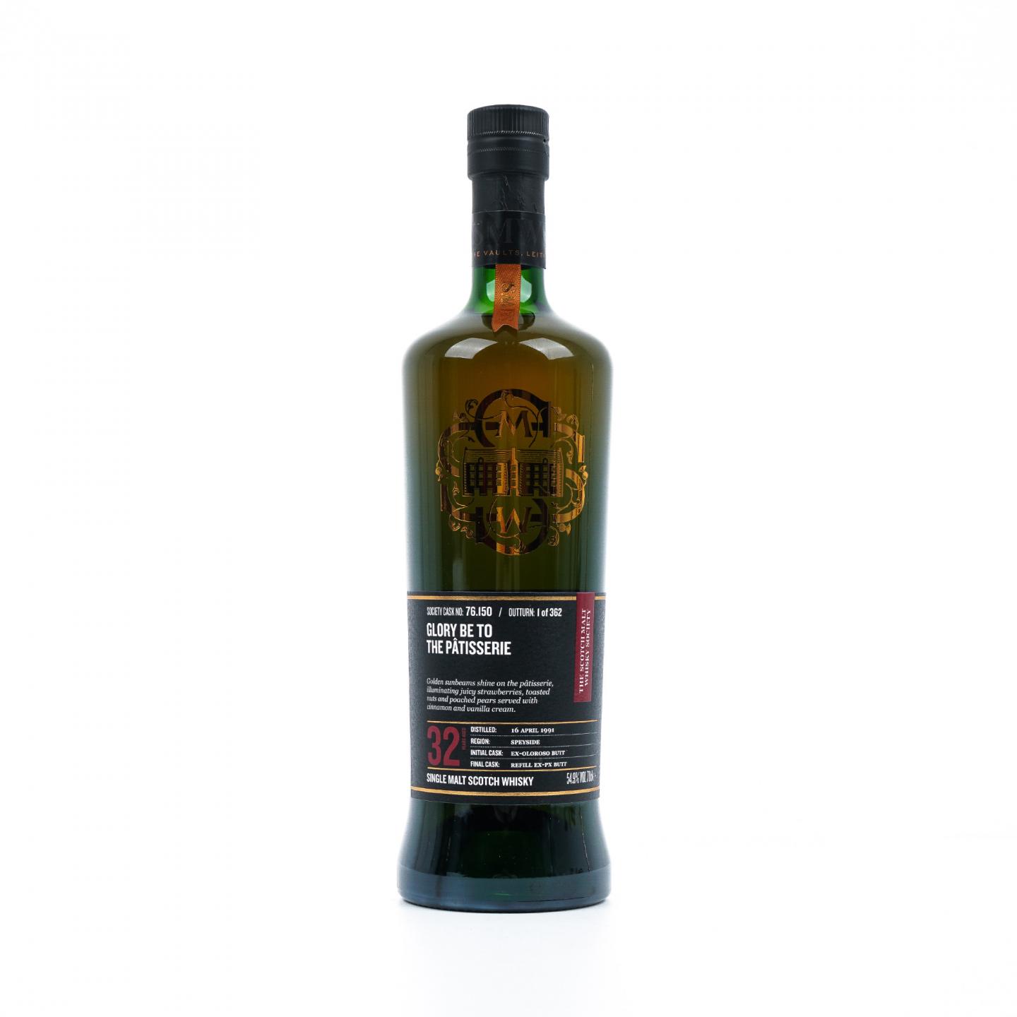 SMWS 76.150 慕赫 32年 1991 雪莉桶 行货