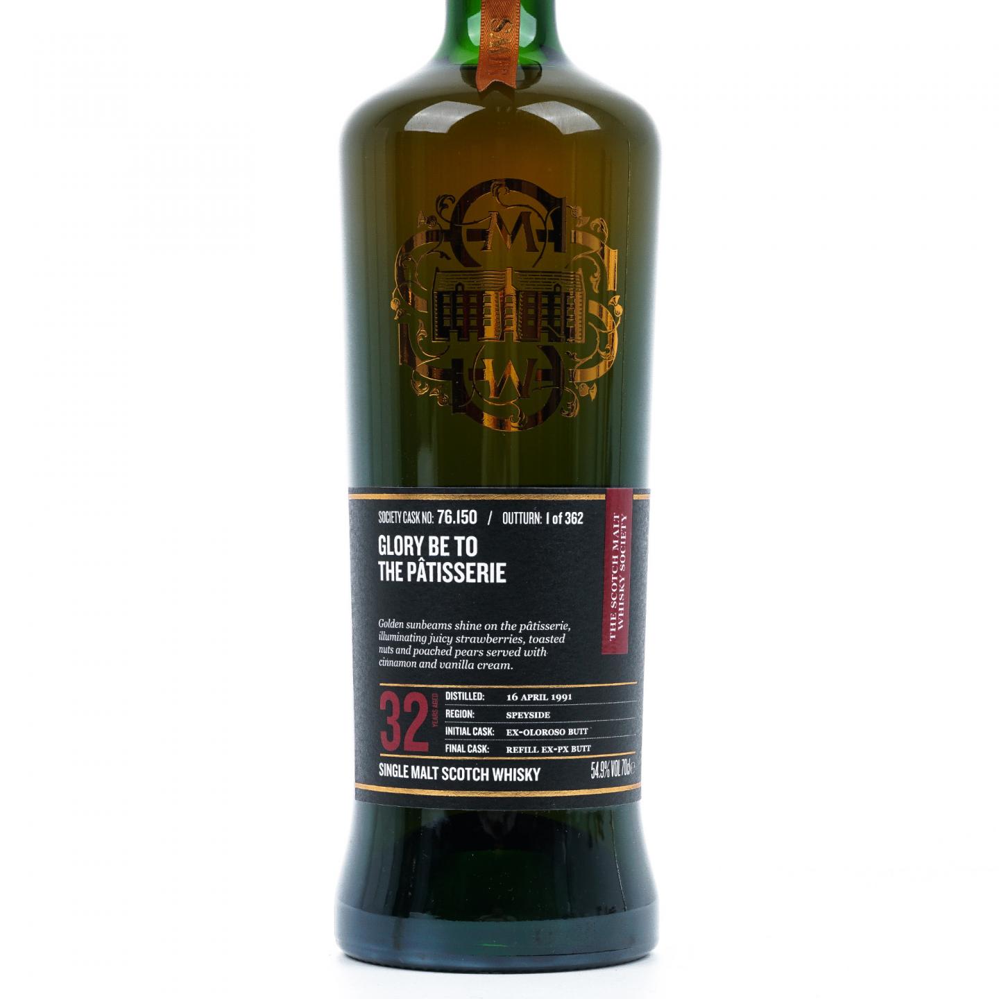 SMWS 76.150 慕赫 32年 1991 雪莉桶 行货