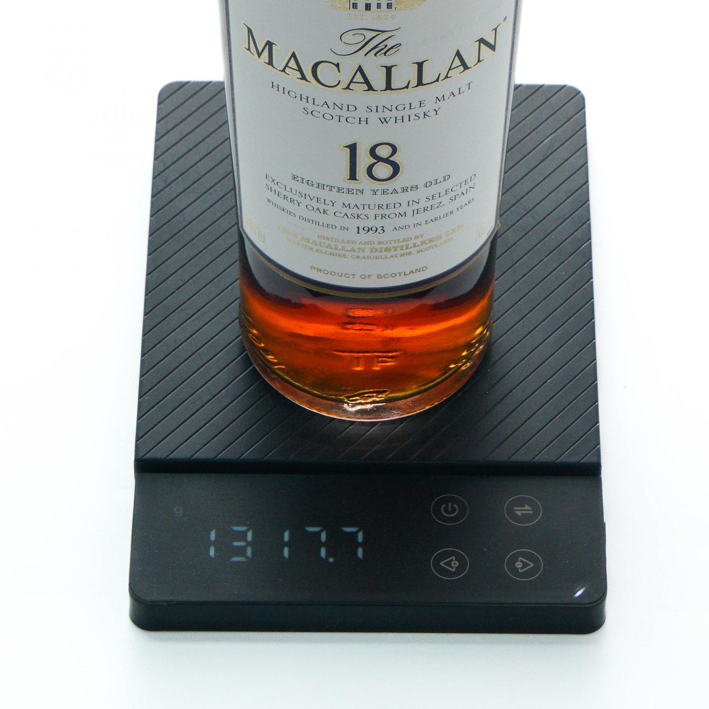Macallan 麦卡伦 18年 1993 雪莉桶