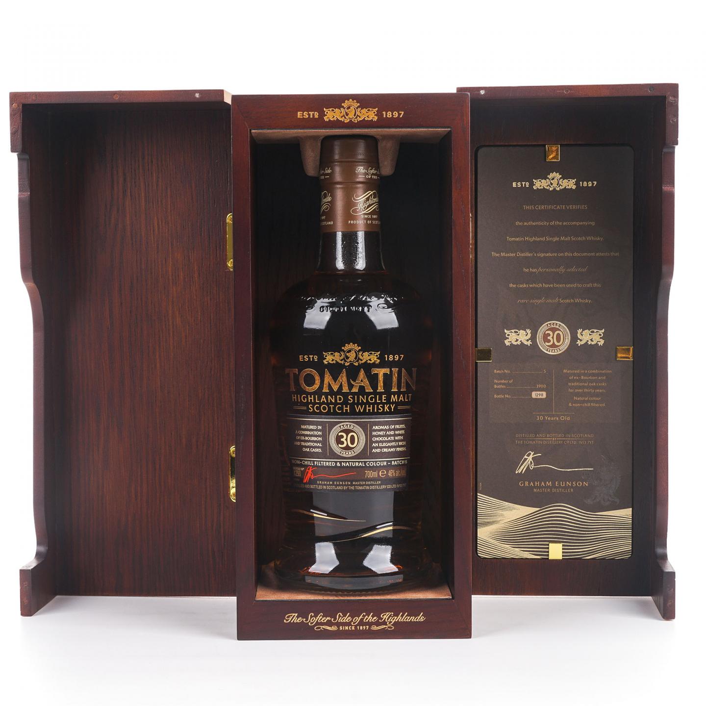 Tomatin 汤马丁 30年 Batch 5