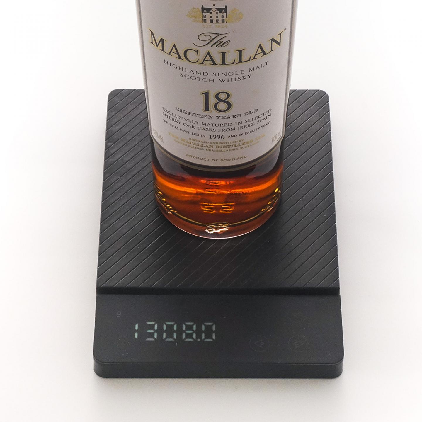 Macallan 麦卡伦 18年 1996 雪莉桶