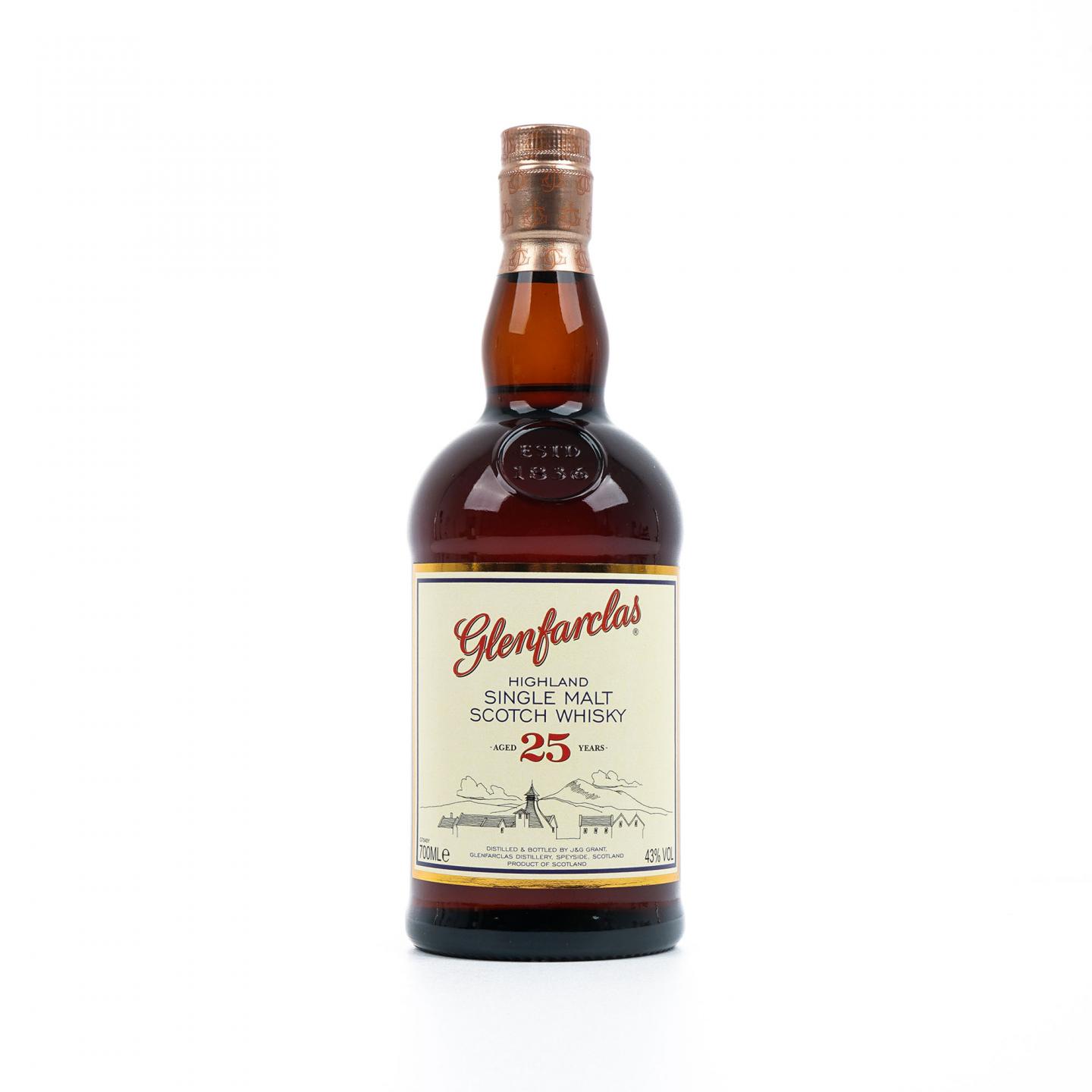 Glenfarclas 格兰花格 25年 2021 圆筒 700ml