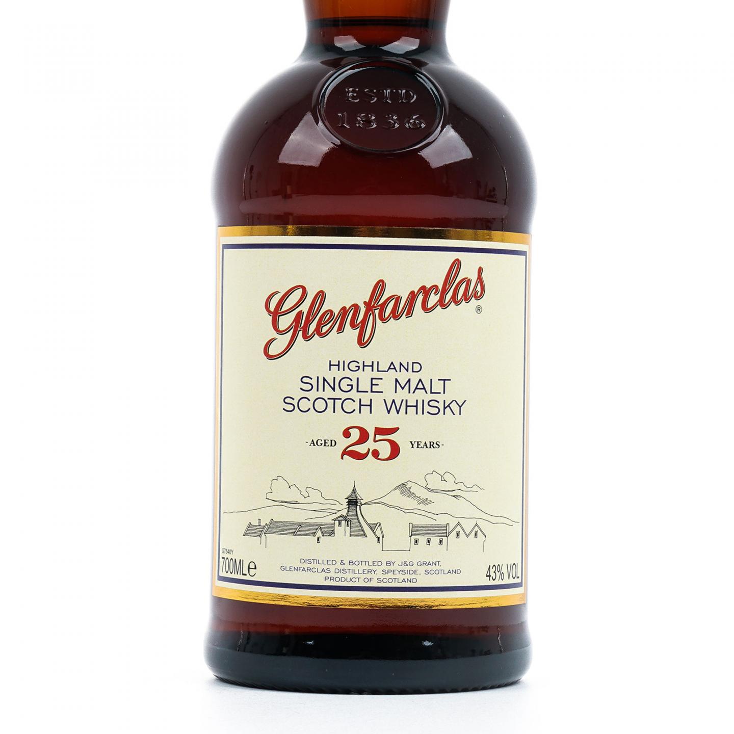 Glenfarclas 格兰花格 25年 2021 圆筒 700ml