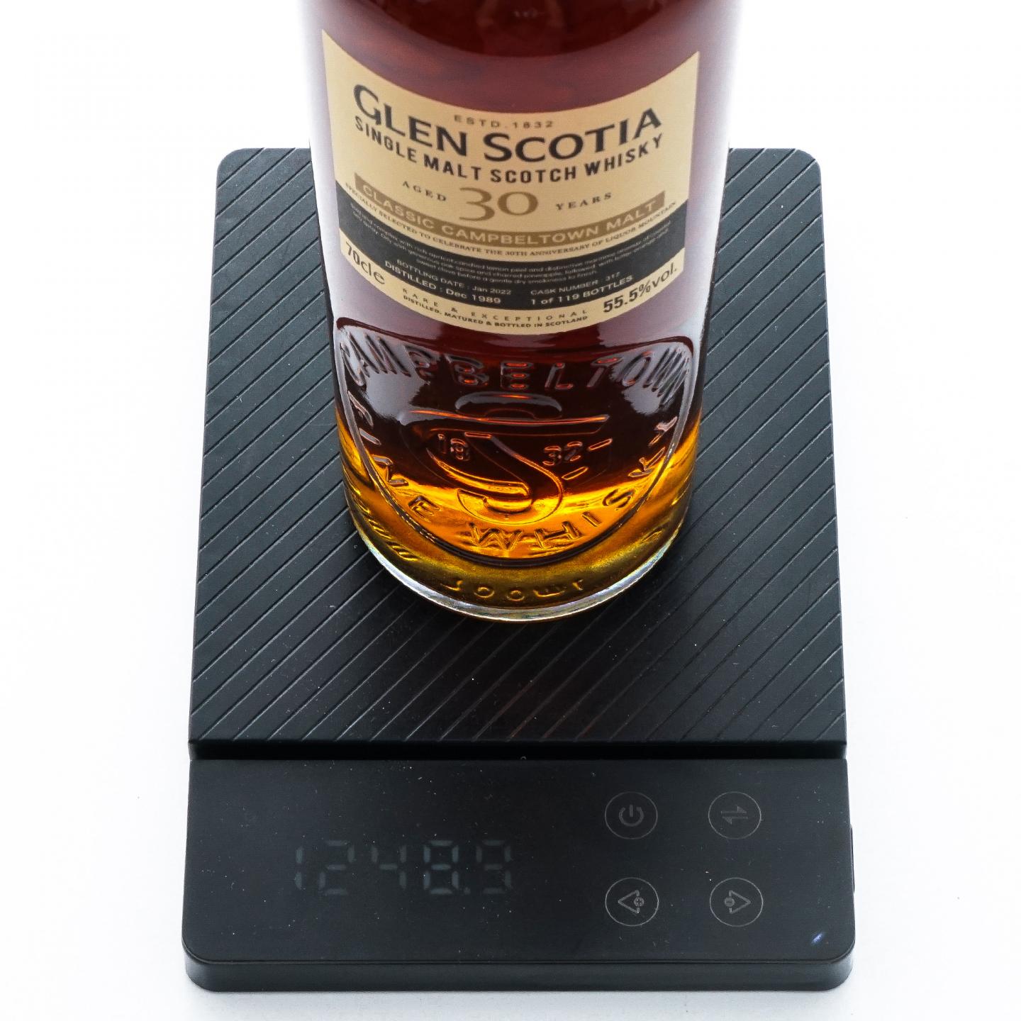 Glen Scotia 格兰帝 30年 1989-2022 桶号#317