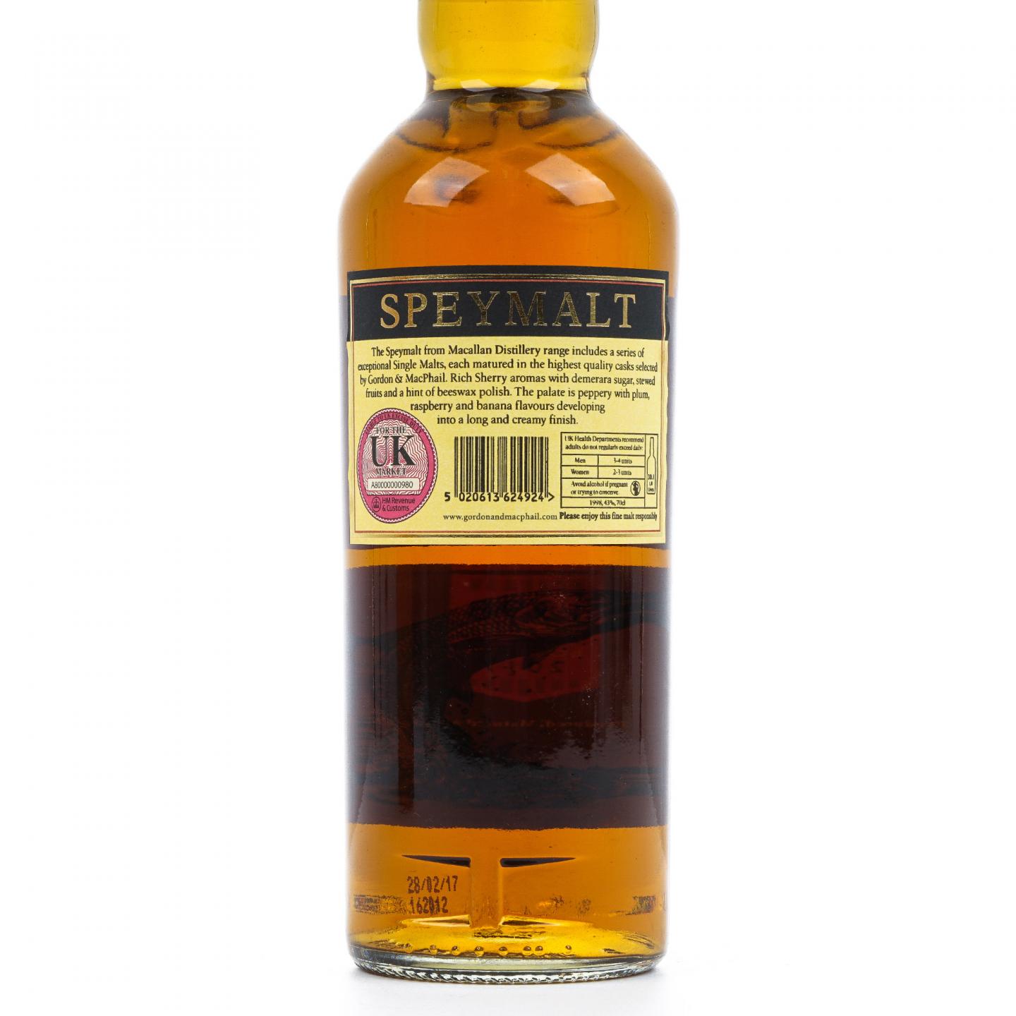 Speymalt 斯佩默 麦卡伦 1998-2017 GM