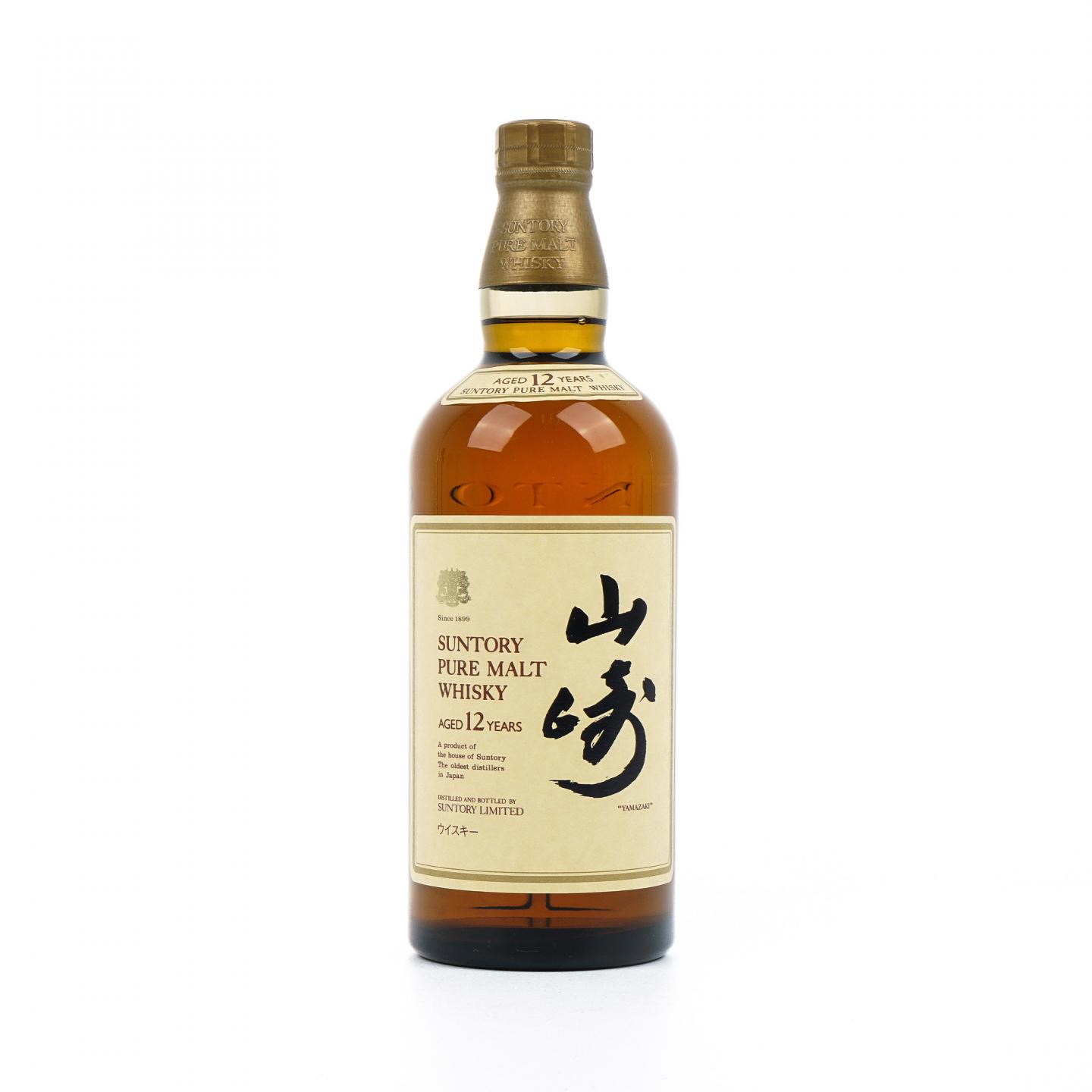 山崎 12年 金狮标 750ml