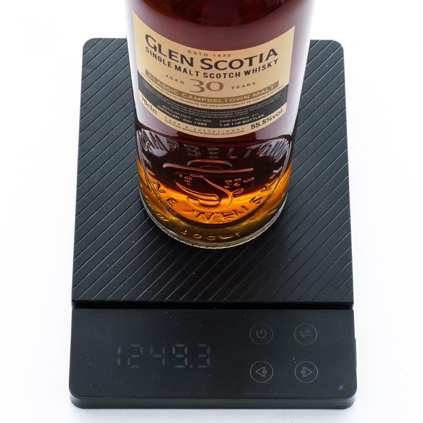 Glen Scotia 格兰帝 30年 1989-2022 桶号#317 700ml