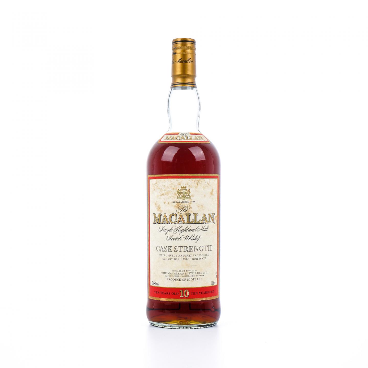 Macallan 麦卡伦 10年 桶强 1L 58.8%