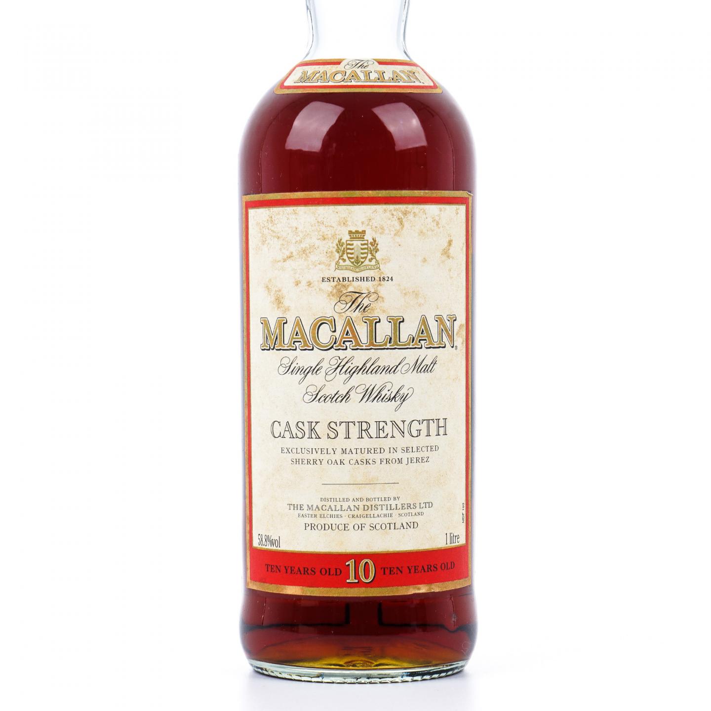 Macallan 麦卡伦 10年 桶强 1L 58.8%