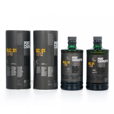 Bruichladdich 布赫拉迪 波夏 橡木桶探索系列12版/01版 2瓶组 行货