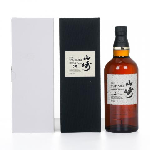 山崎 25年 新版 礼盒 700ml