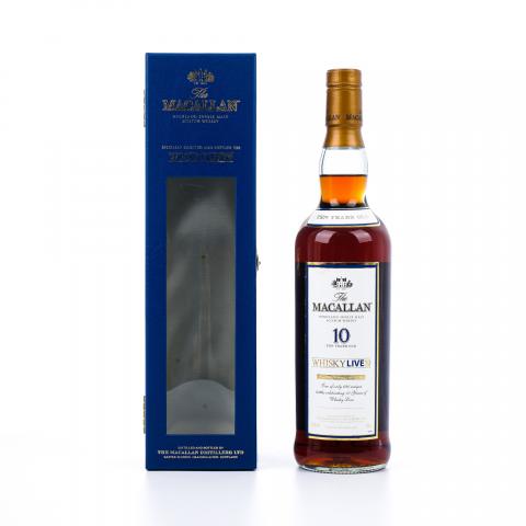 Macallan 麦卡伦 10年 Whisky Live 10周年