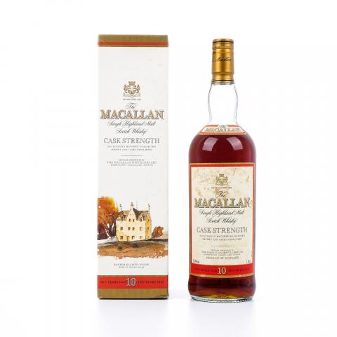 Macallan 麦卡伦 10年 桶强 1L 58.8%
