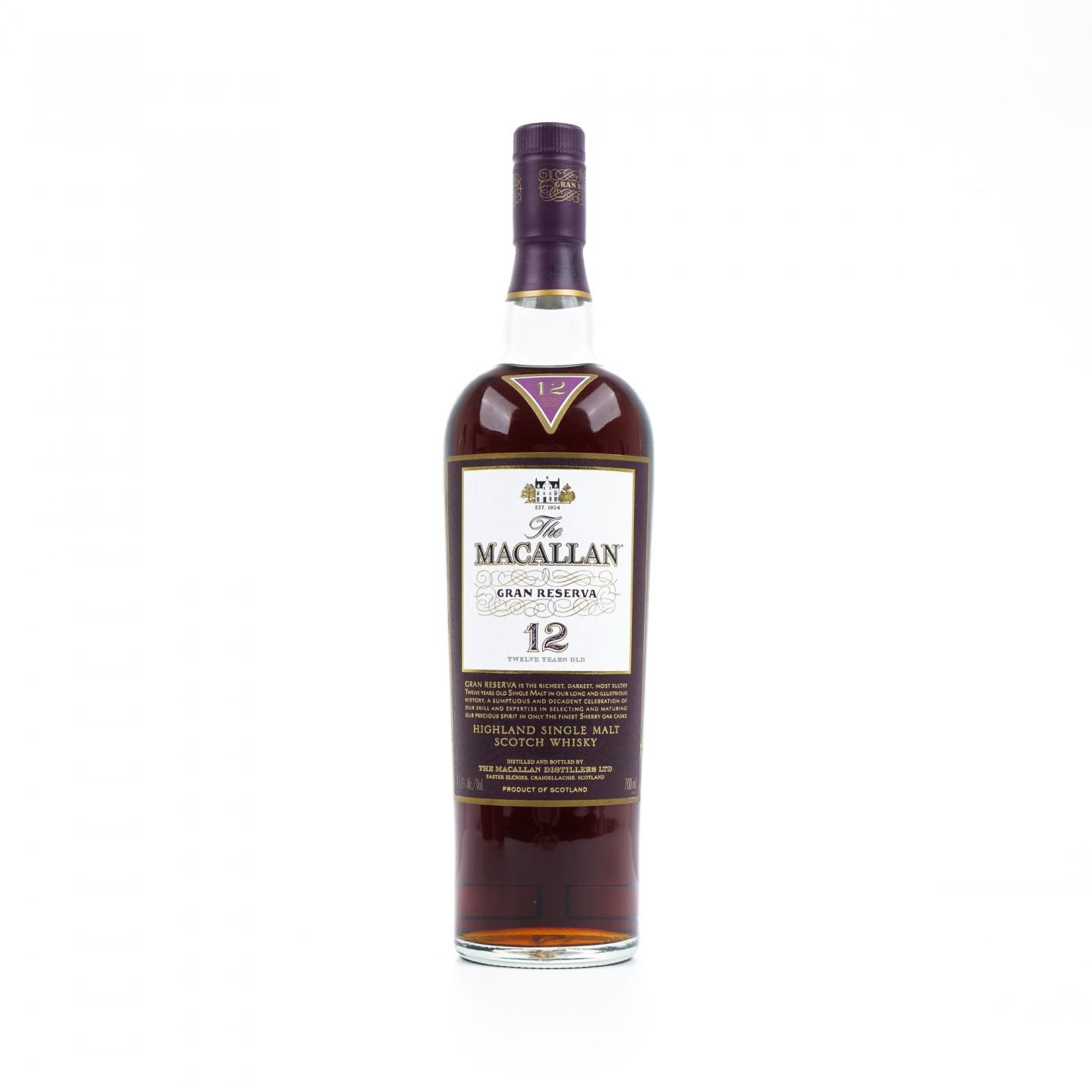 Macallan 麦卡伦 12年 紫钻 第二版 雪莉桶