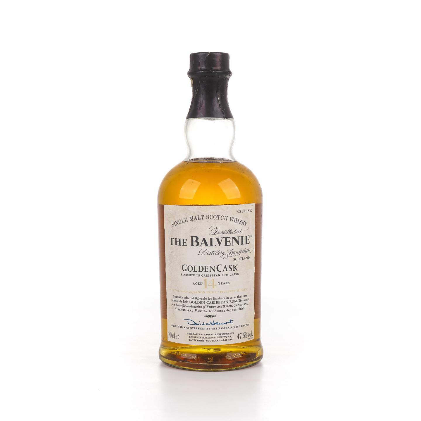 Balvenie 百富 14年 黄金朗姆桶