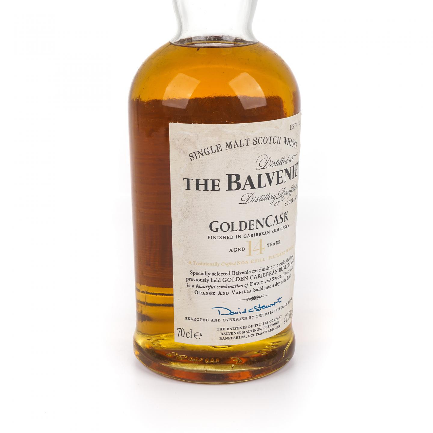 Balvenie 百富 14年 黄金朗姆桶