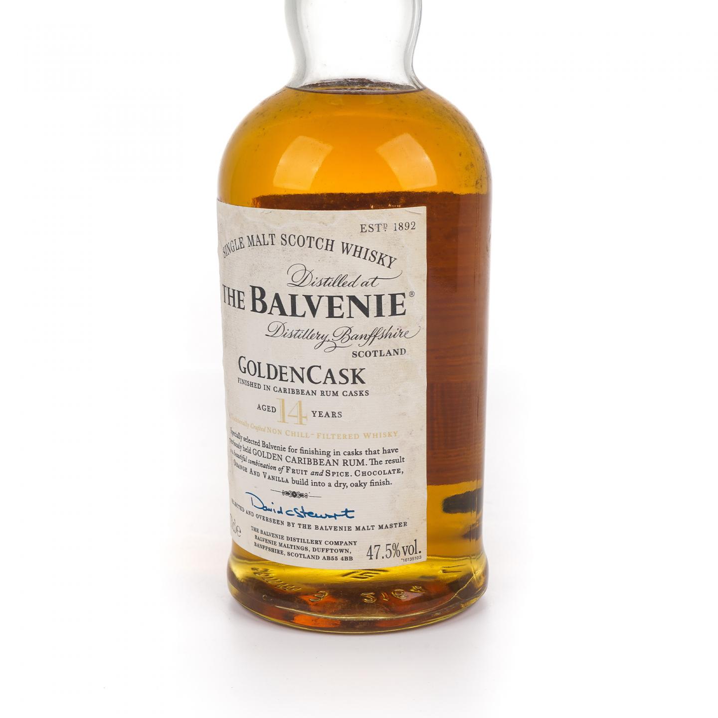 Balvenie 百富 14年 黄金朗姆桶