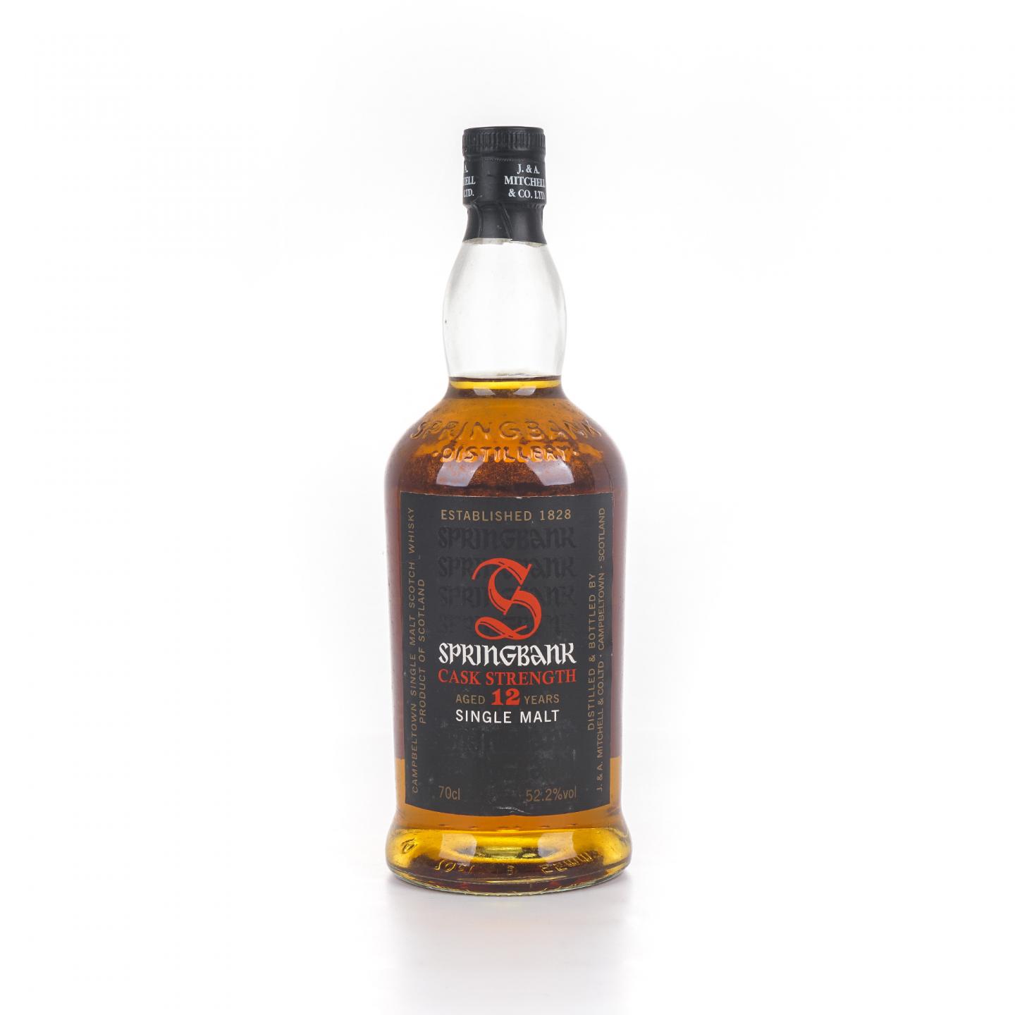 Springbank 云顶 12年 桶强 52.2%Vol.
