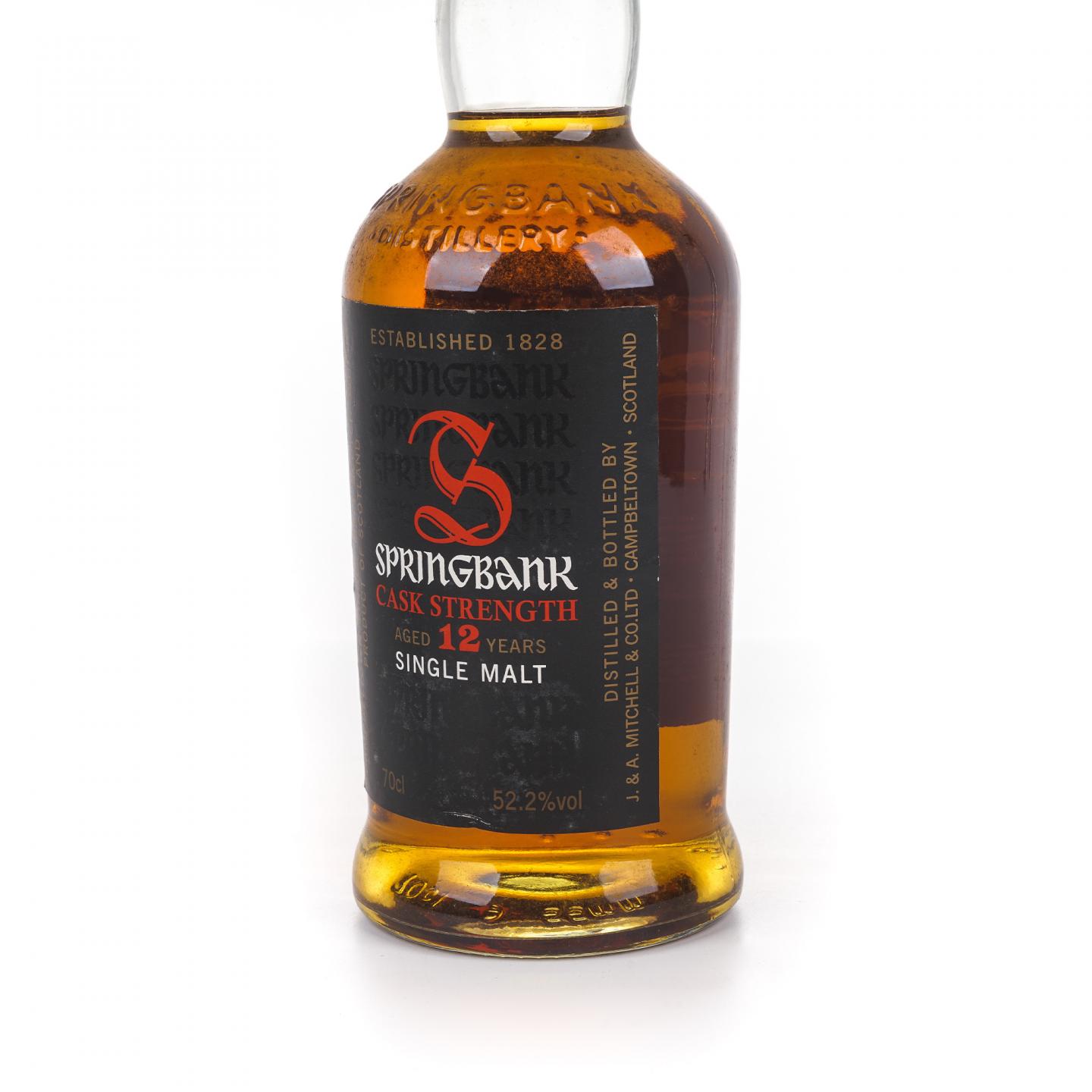 Springbank 云顶 12年 桶强 52.2%Vol.