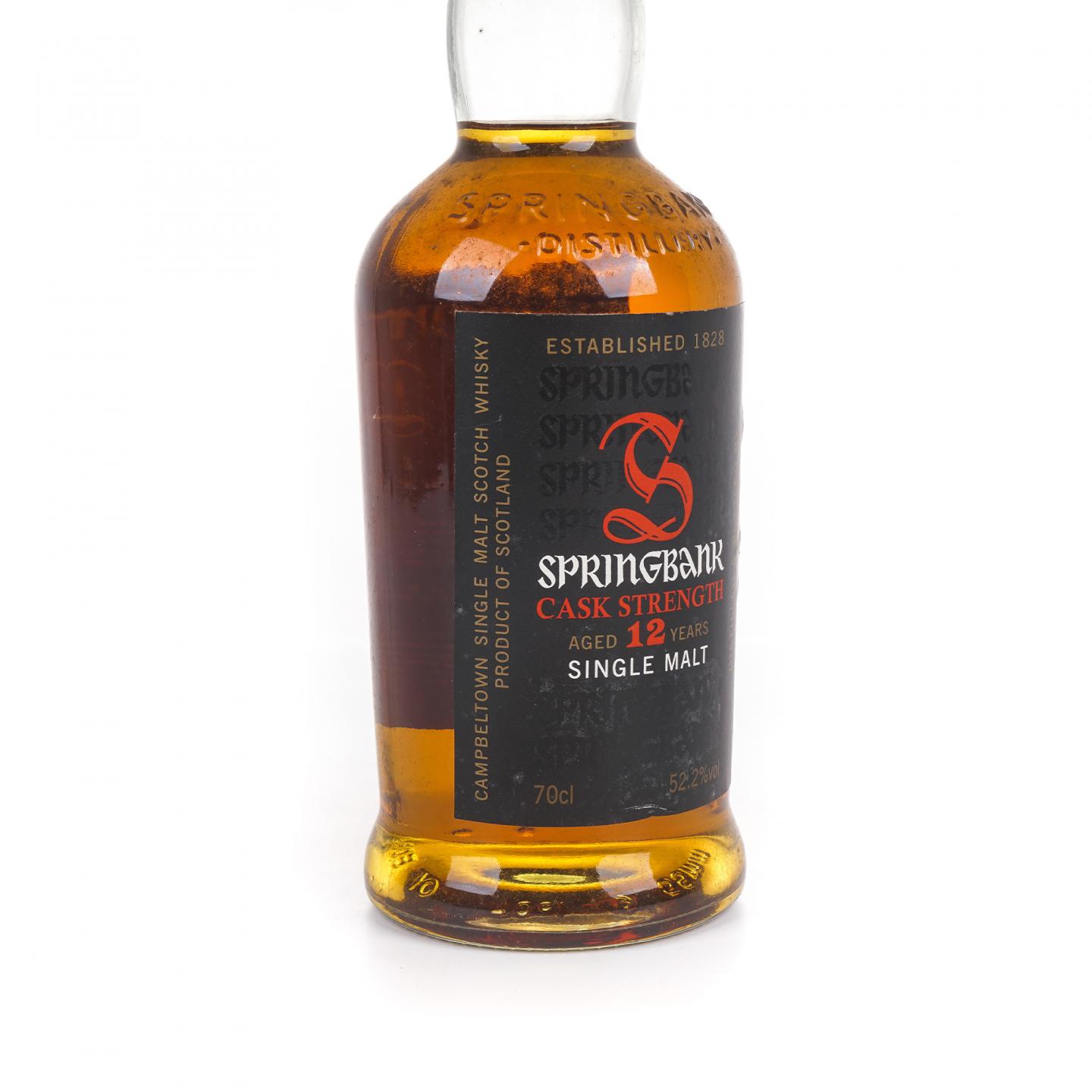 Springbank 云顶 12年 桶强 52.2%Vol.