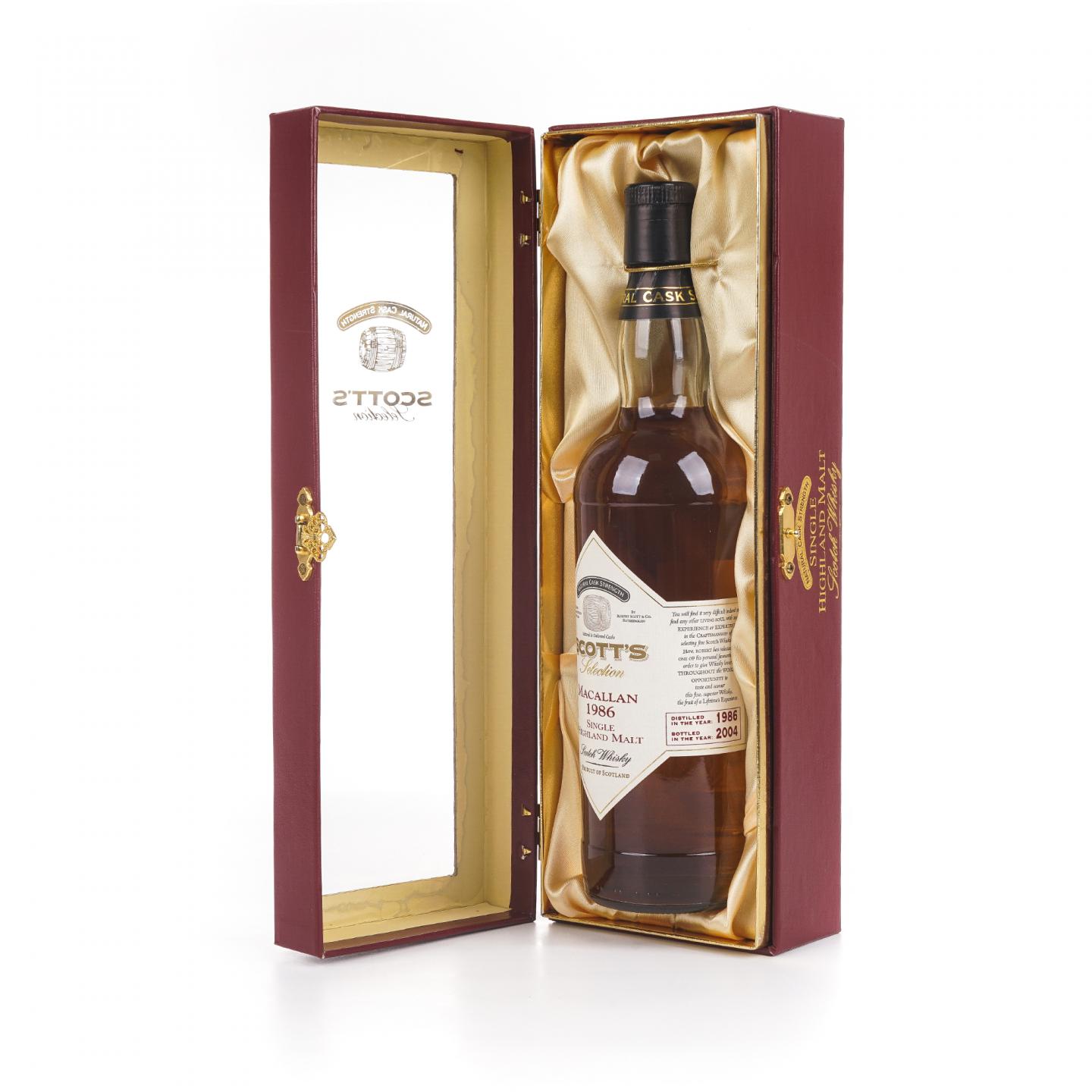 Macallan 麦卡伦 1986-2004 Scott's Selection 桶强