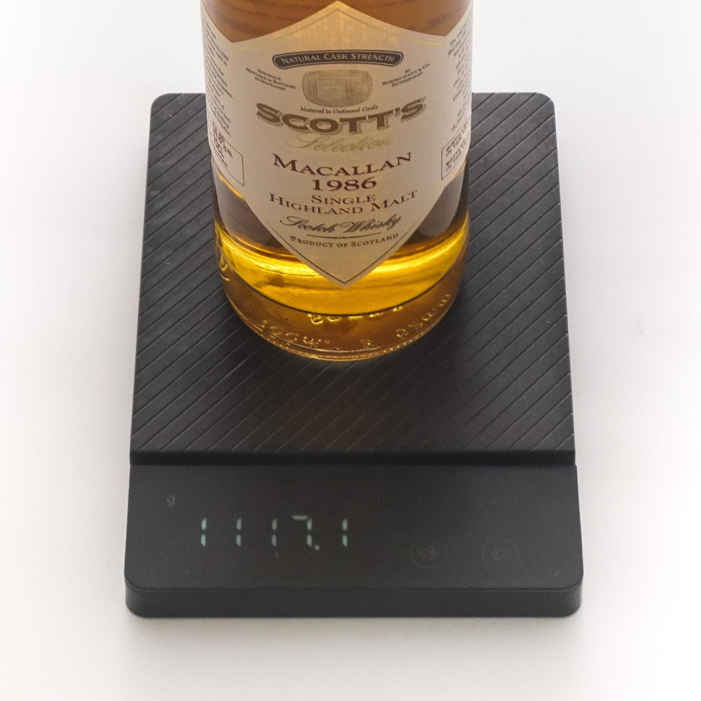 Macallan 麦卡伦 1986-2004 Scott's Selection 桶强