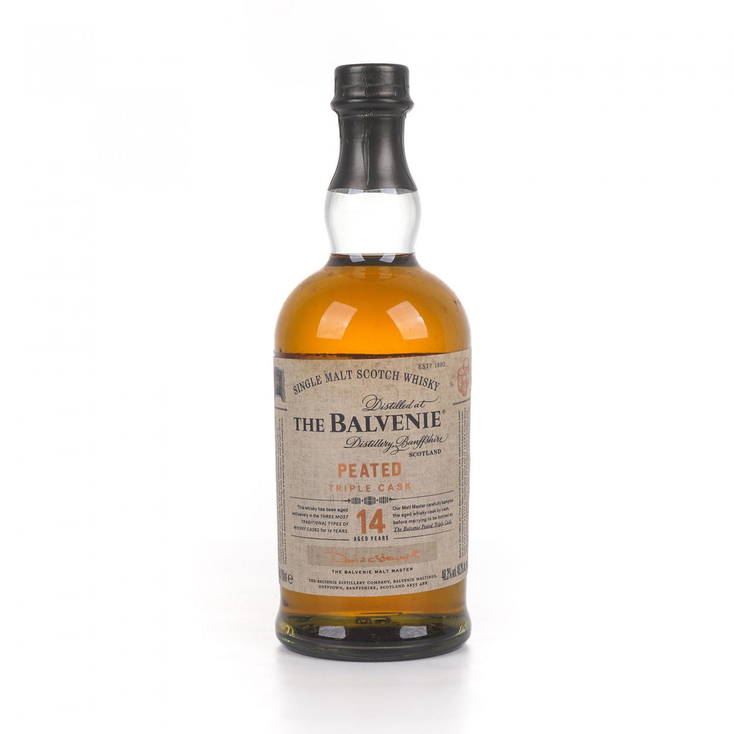 Balvenie 百富 14年 泥煤 Triple Cask